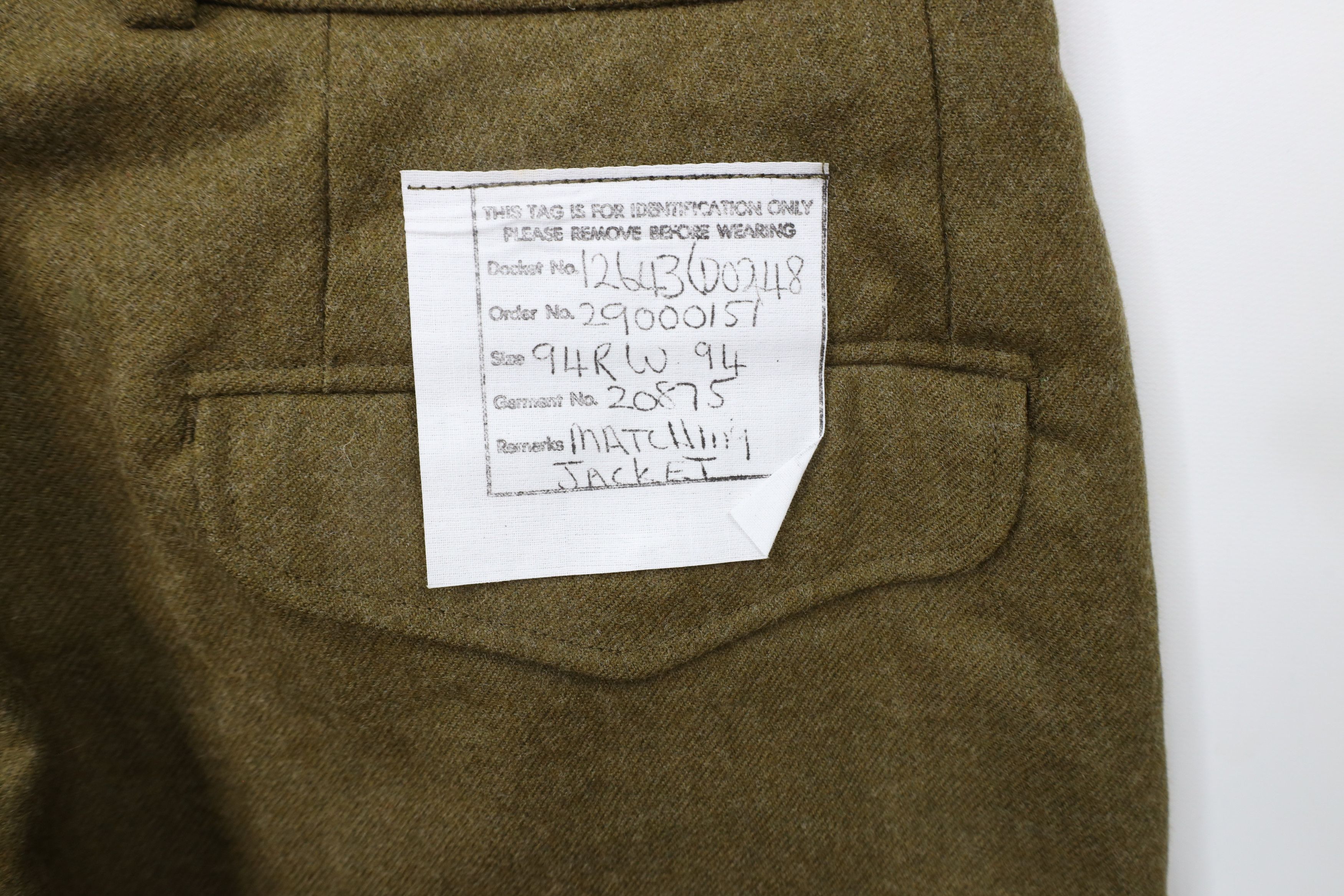 Vintage Deadstock Vintage 90s Australia Military Combat Pants Green Size US 34 / EU 50 - 11 Thumbnail