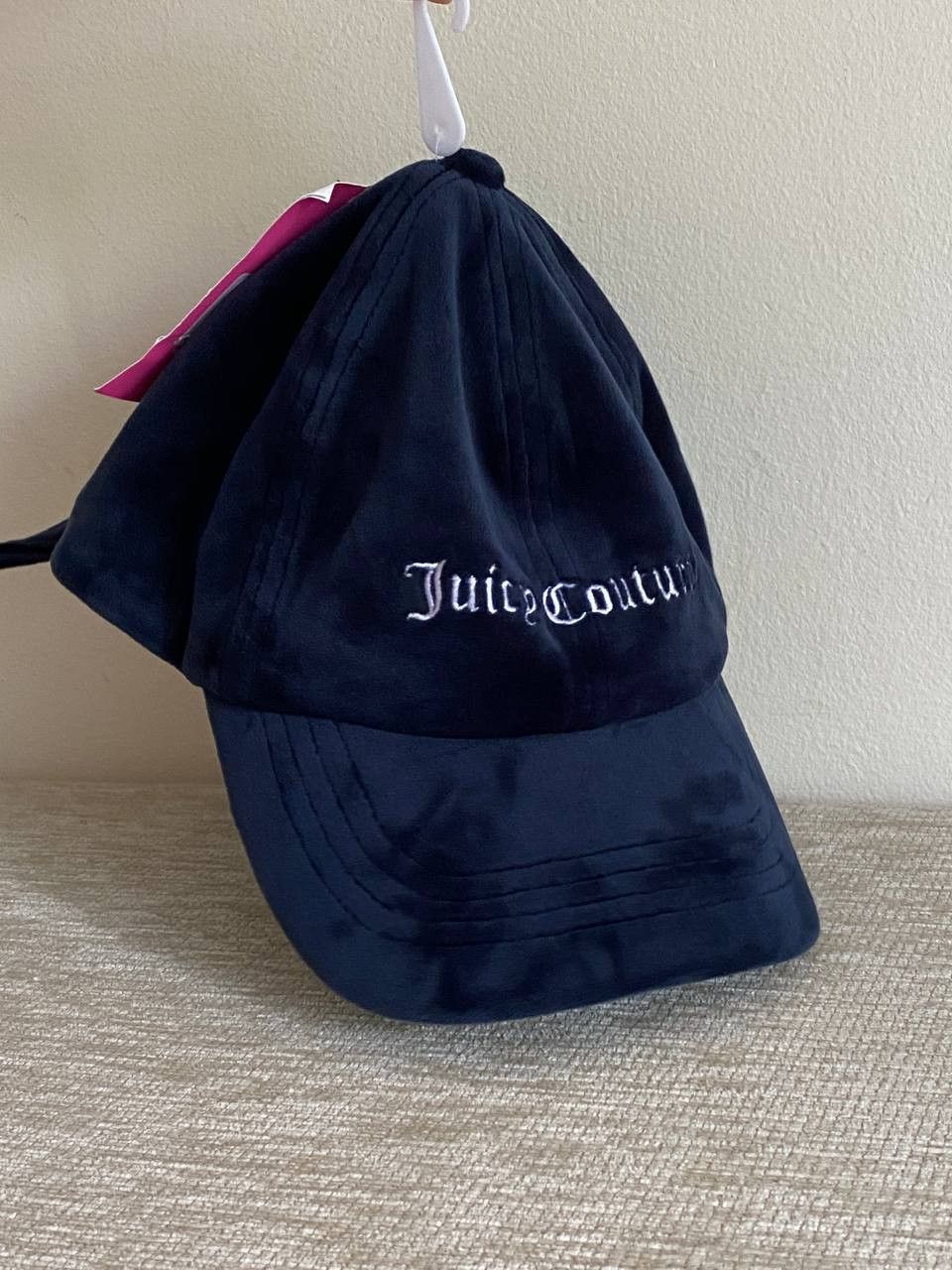 Juicy Couture Juicy Couture Sport Y2K Small Logo Velour Cap Size ONE SIZE - 6 Thumbnail
