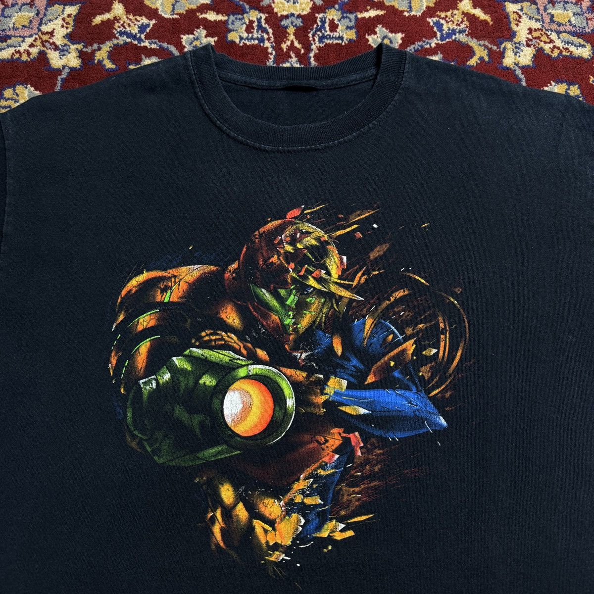Playstation Vintage 2000s Metroid Samus Aran video game promo tee y2k Size US M / EU 48-50 / 2 - 1 Thumbnail