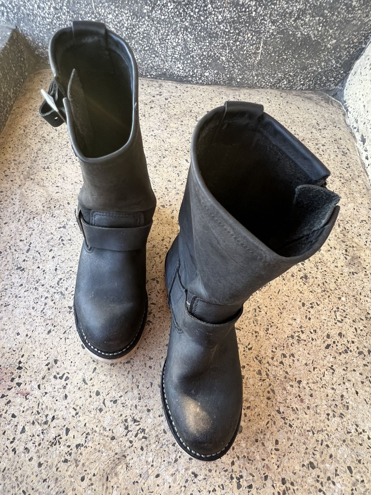Red Wing Red Wing 2974 Classic Engineer Boots Black Lumberjack Size US 5 / EU 37 - 3 Thumbnail