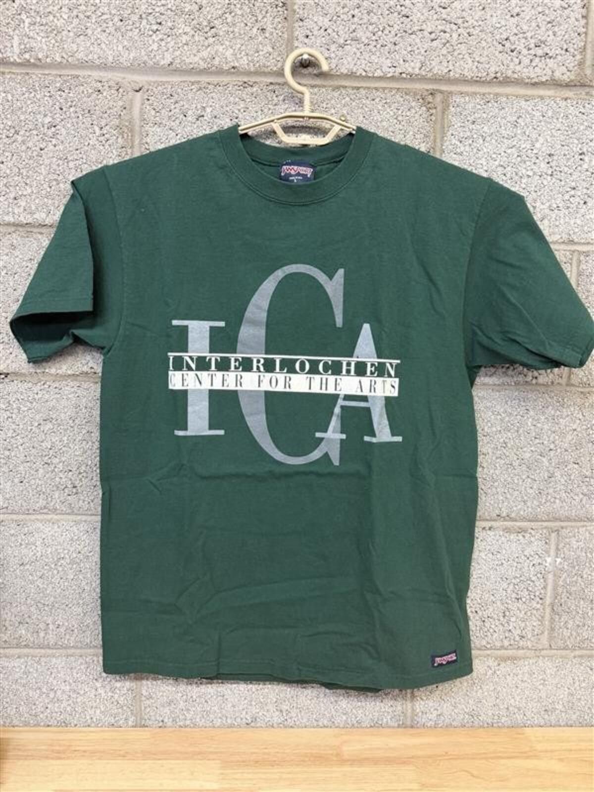 Jansport 90s Jansport ICA Interlochen Arts Tee USA Made Green Size L Size US L / EU 52-54 / 3 - 1 Thumbnail