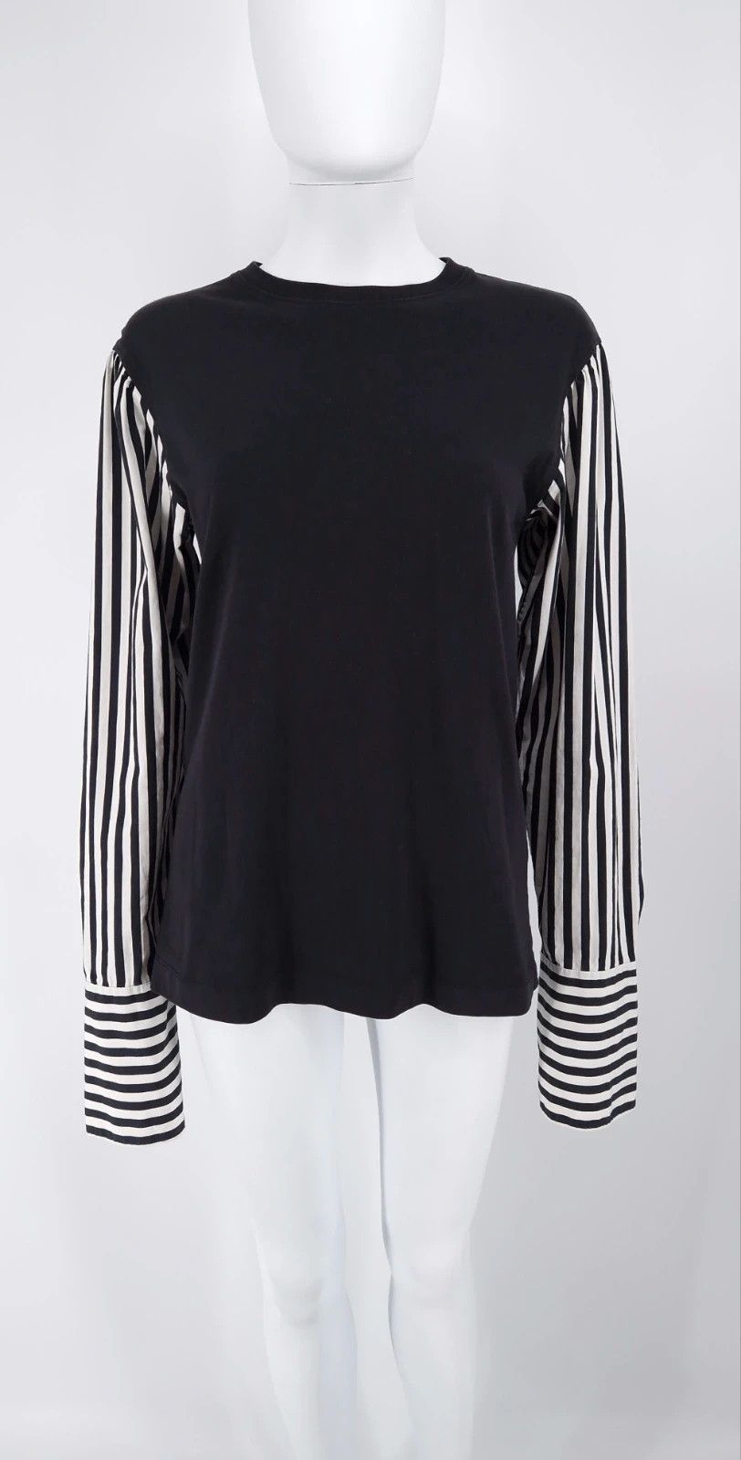 Dries Van Noten Unisex Statement Sleeve Cotton Top Size US XS / EU 42 / 0 - 4 Thumbnail