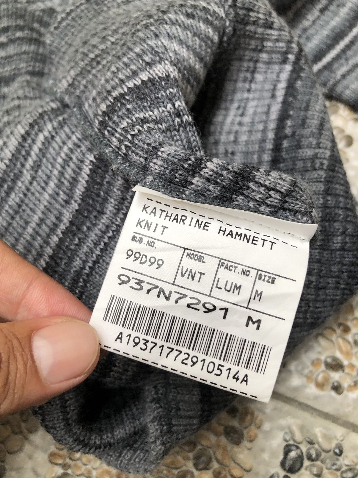 Designer × Katharine Hamnett London × Vintage Vintage Katharine Hamnett Knitwear Size M / US 6-8 / IT 42-44 - 8 Thumbnail