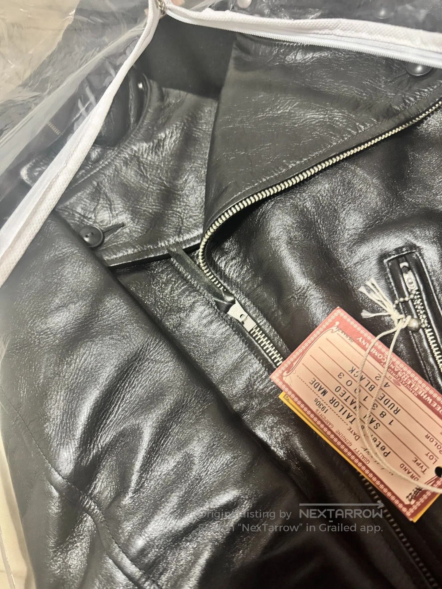 Freewheelers Vintage Freewheelers Black Leather Jacket. Size US XS / EU 42 / 0 - 5 Thumbnail
