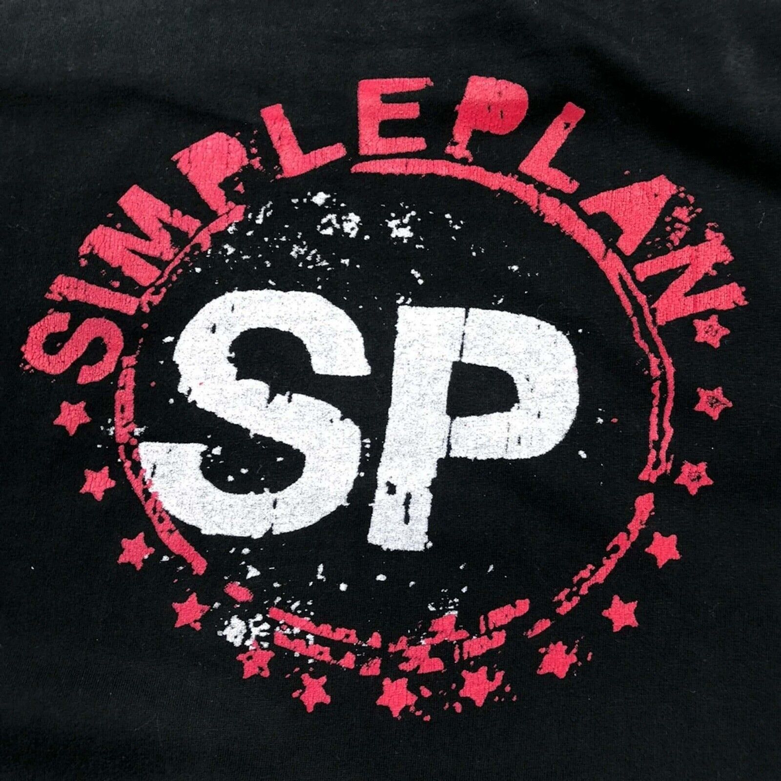 Band Tees × Vintage Vintage Y2K Simple Plan T Shirt Medium Rock Band Graphic Tee Size US M / EU 48-50 / 2 - 4 Thumbnail