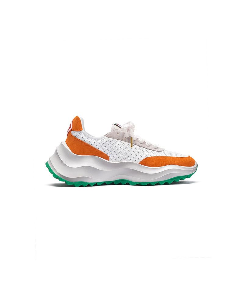 Casablanca o1mle0326 Atlantis Sneaker in White/Orange Size US 10 / EU 43 - 6 Thumbnail