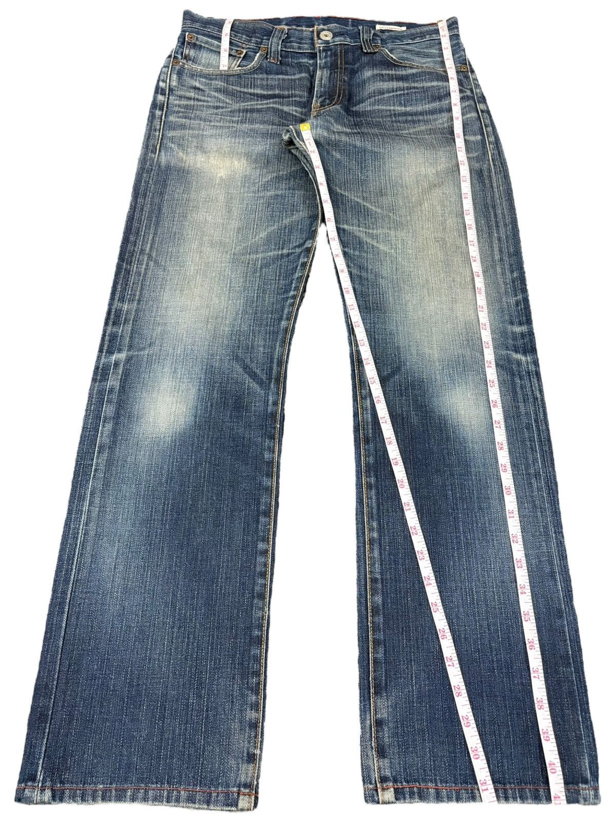 Levi's Vintage 90s Levis 505 Mud Wash Distressed Loose Jeans Size US 33 - 11 Thumbnail