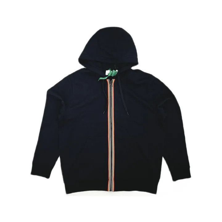 Burberry Burberry Burberry Black Hoodie with Iconic Stripes-2507 Size US L / EU 52-54 / 3 - 2 Thumbnail
