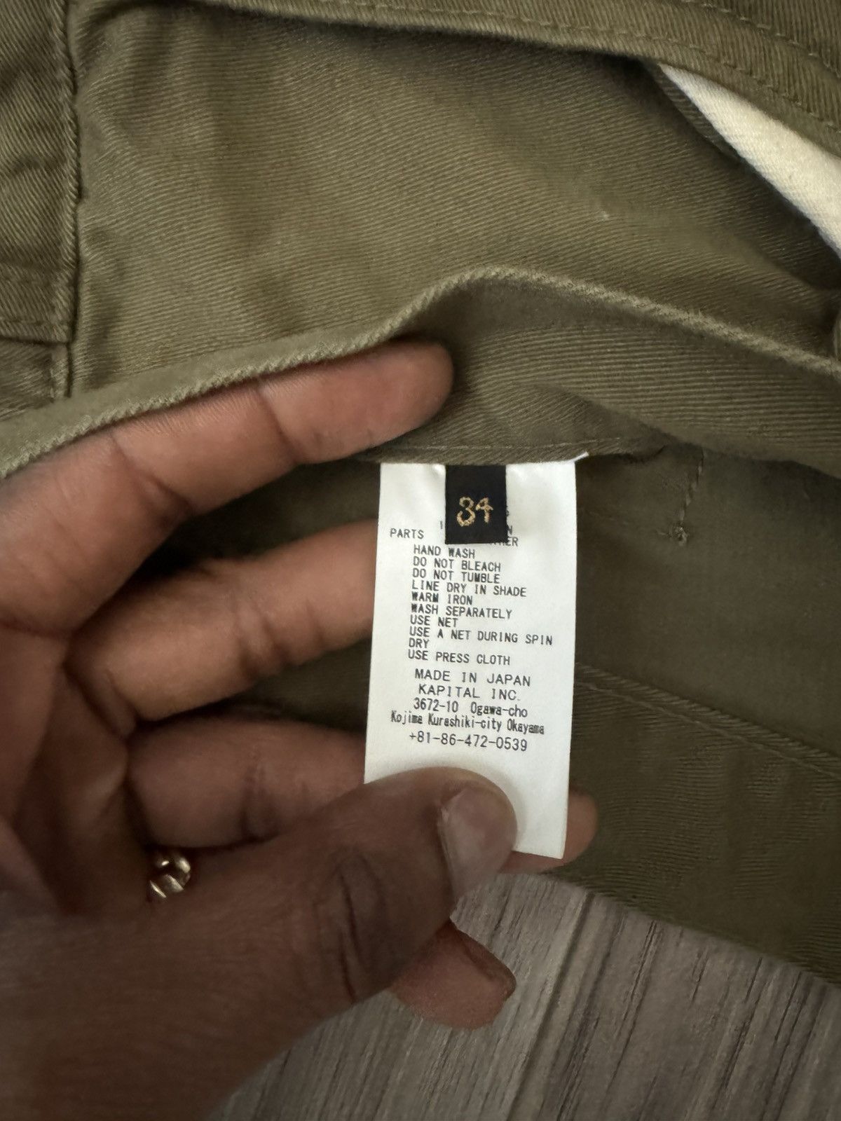 Kapital KAPITAL SKELETON PANTS Size US 34 / EU 50 - 3 Thumbnail