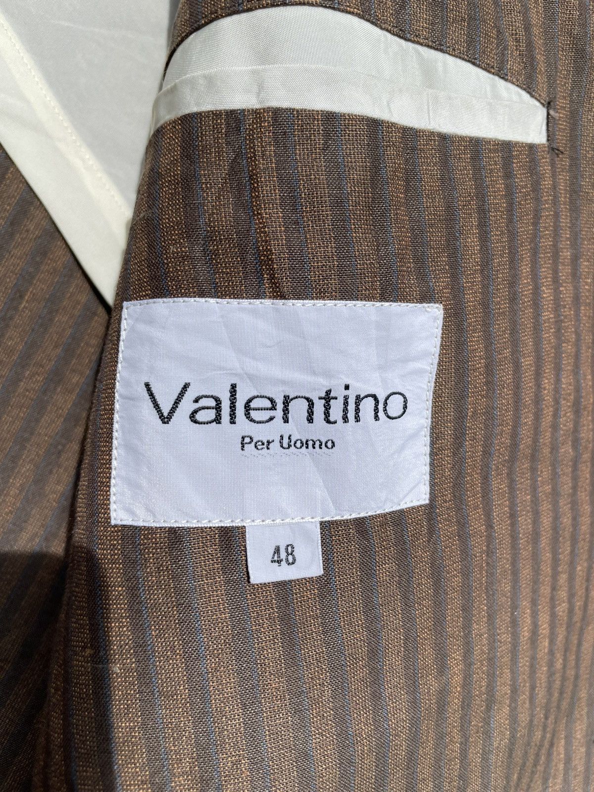 Valentino 🔥Accept Binding Offer🔥 Valentino Blazer Jacket Brown Size US L / EU 52-54 / 3 - 7 Thumbnail