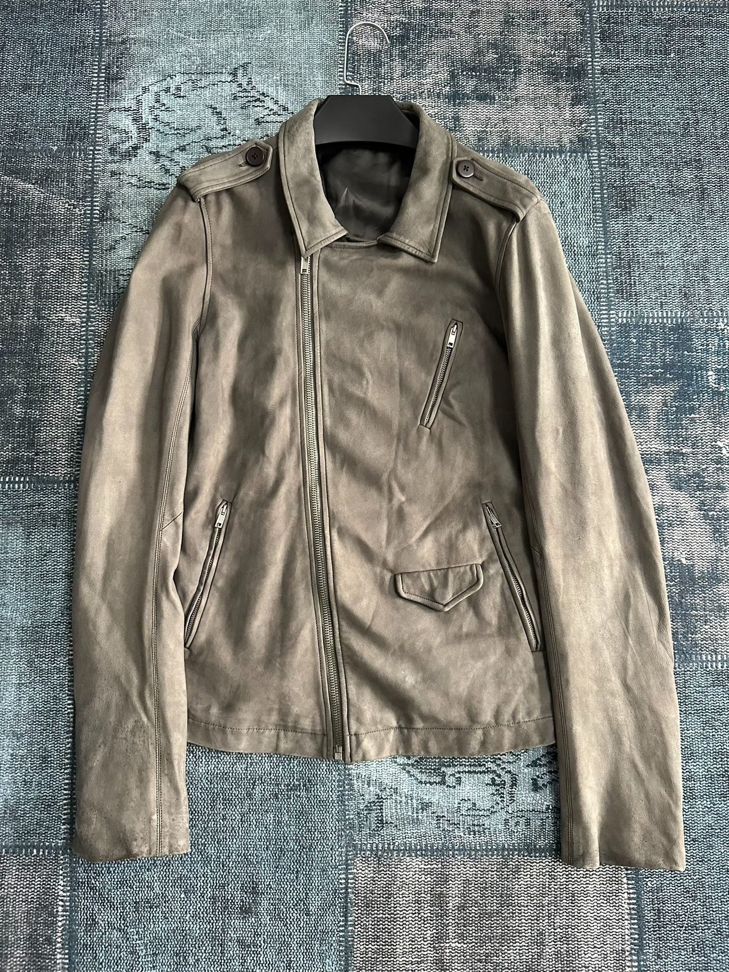 Rick Owens Rick Owens Main Line Leather Jacket Size US L / EU 52-54 / 3 - 1 Thumbnail