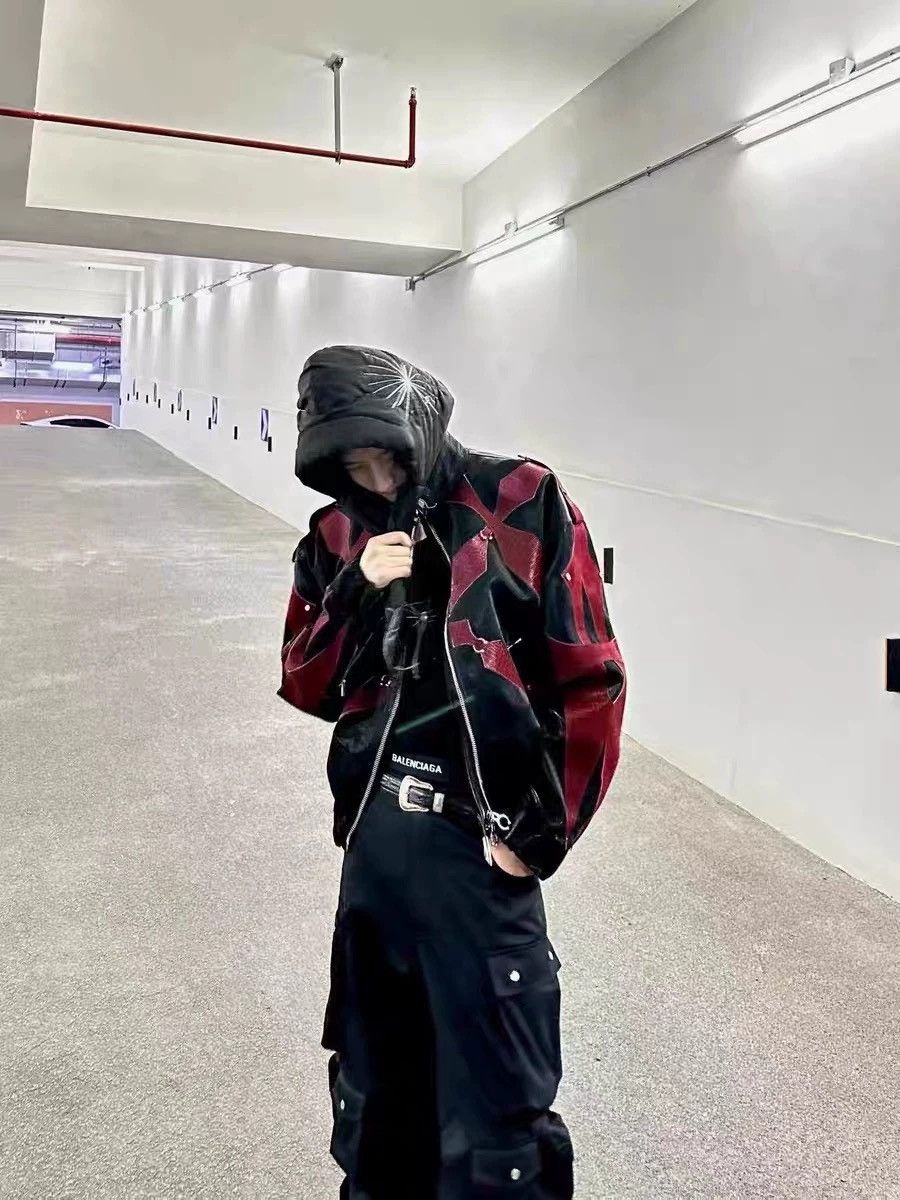 Designer × Japanese Brand FLYERRER Four-Pointed Star Rivet Faux Size XL / US 12-14 / IT 48-50 - 8 Thumbnail