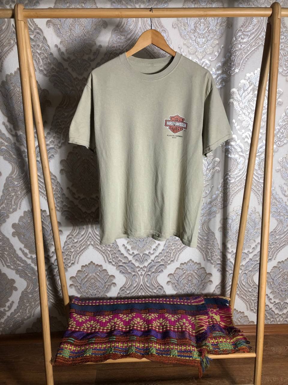 Harley Davidson VINTAGE HARLEY DAVIDSON MOTORCYCLE MEXICO BIKE RETRO Y2K 90s Size US L / EU 52-54 / 3 - 2 Thumbnail