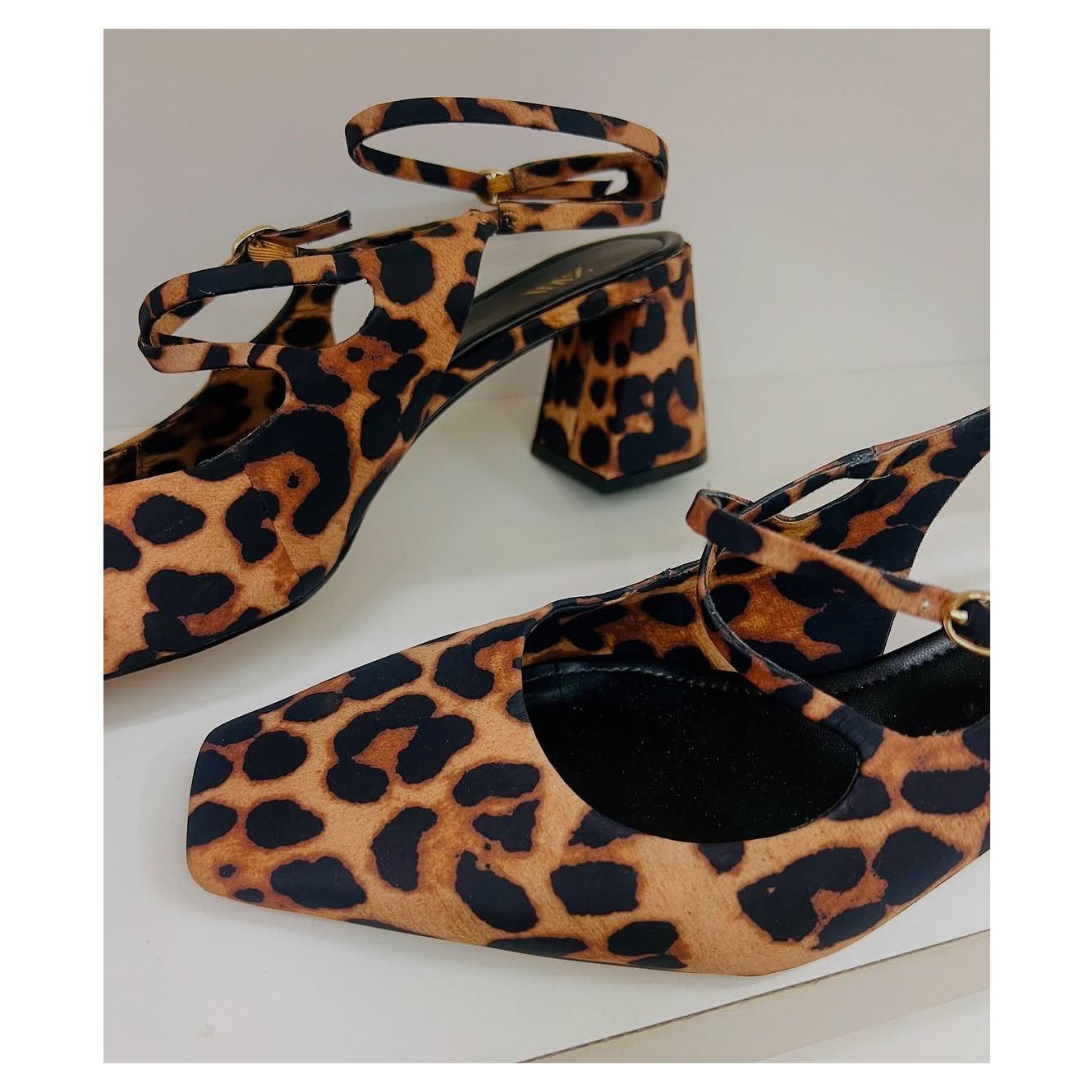 Zara ZARA Block Heel Shoes NWT Size US 8 / IT 38 - 2 Thumbnail