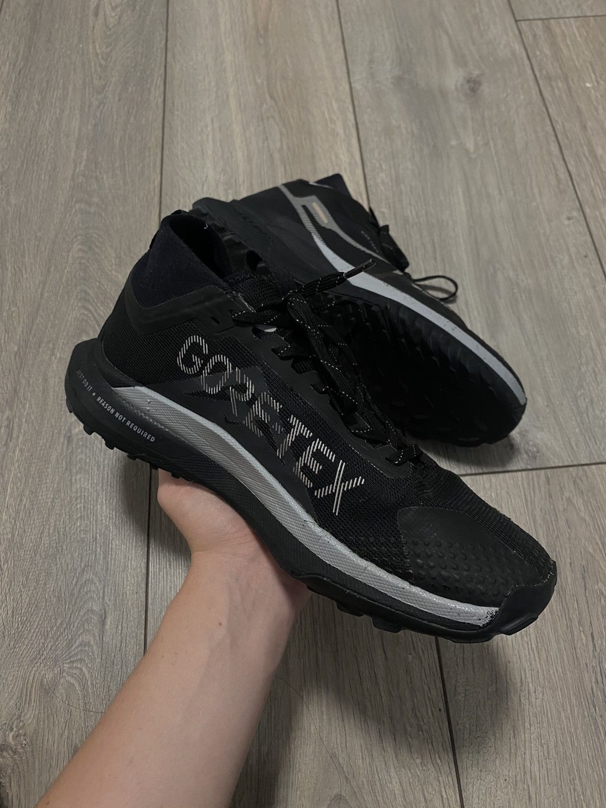 Goretex × Nike Sneakers Nike React Pegasus Trail 4 Gore Tex Black Size US 9.5 / EU 42-43 - 5 Thumbnail