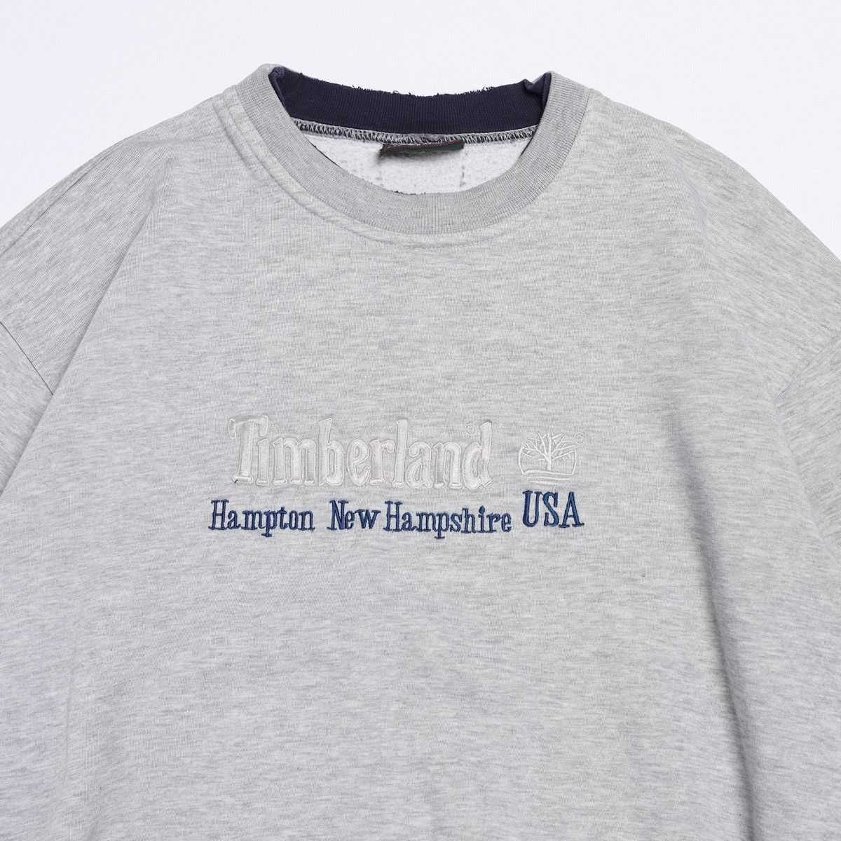 Timberland Vintage Timberland Center Logo Sweatshirt Grey Size US XL / EU 56 / 4 - 5 Thumbnail