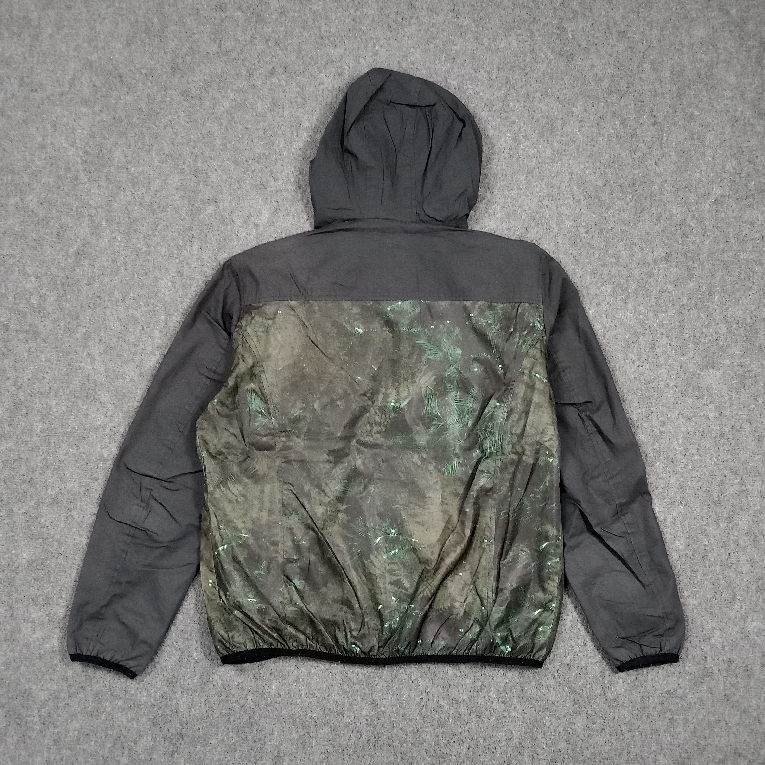 General Research Zara Man Floral Windbreaker Jacket Botanical C289N5 Size US XXS / EU 40 - 4 Thumbnail