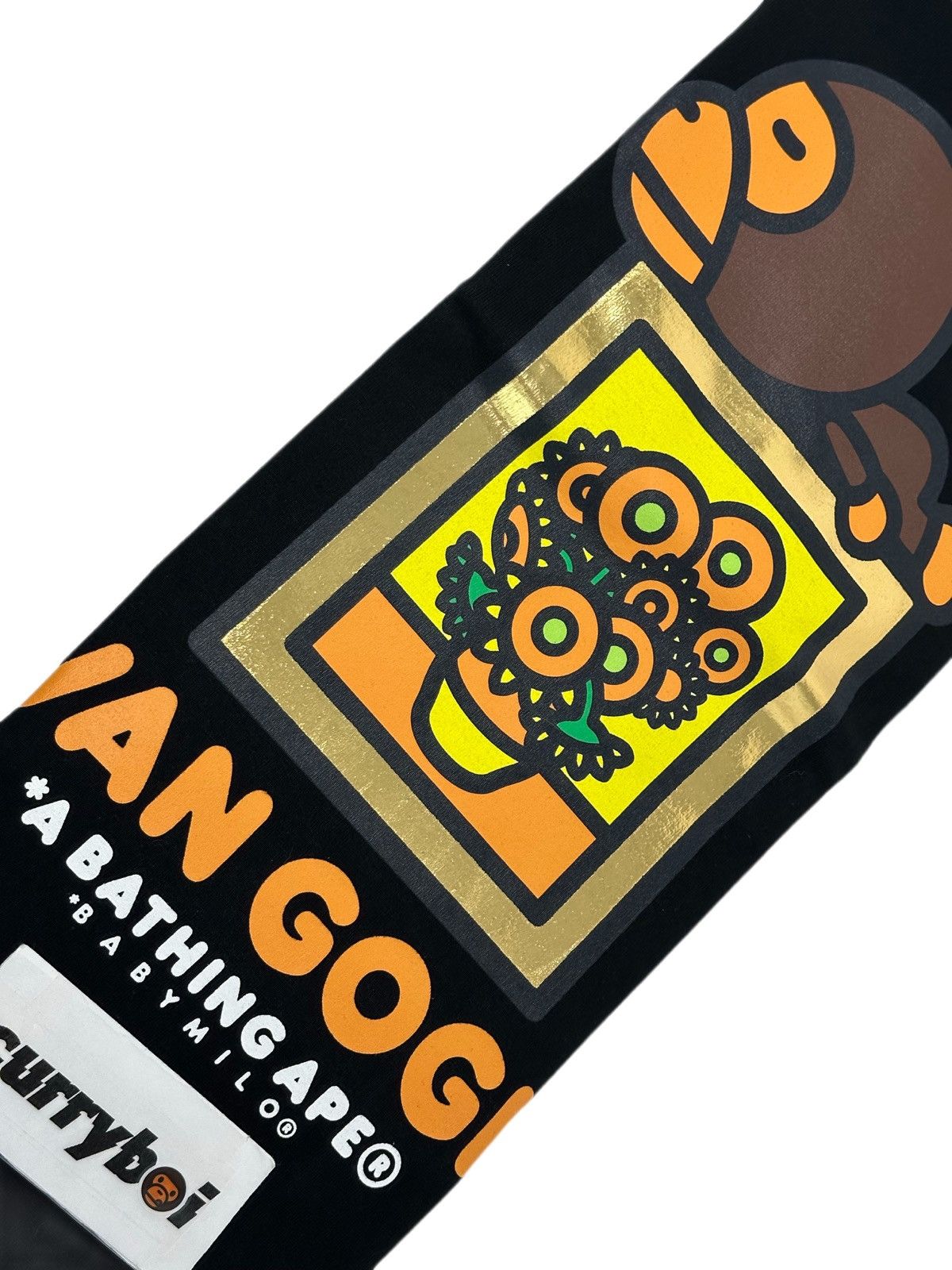 BAPE x Van Gogh Museum Baby Milo Tee Black