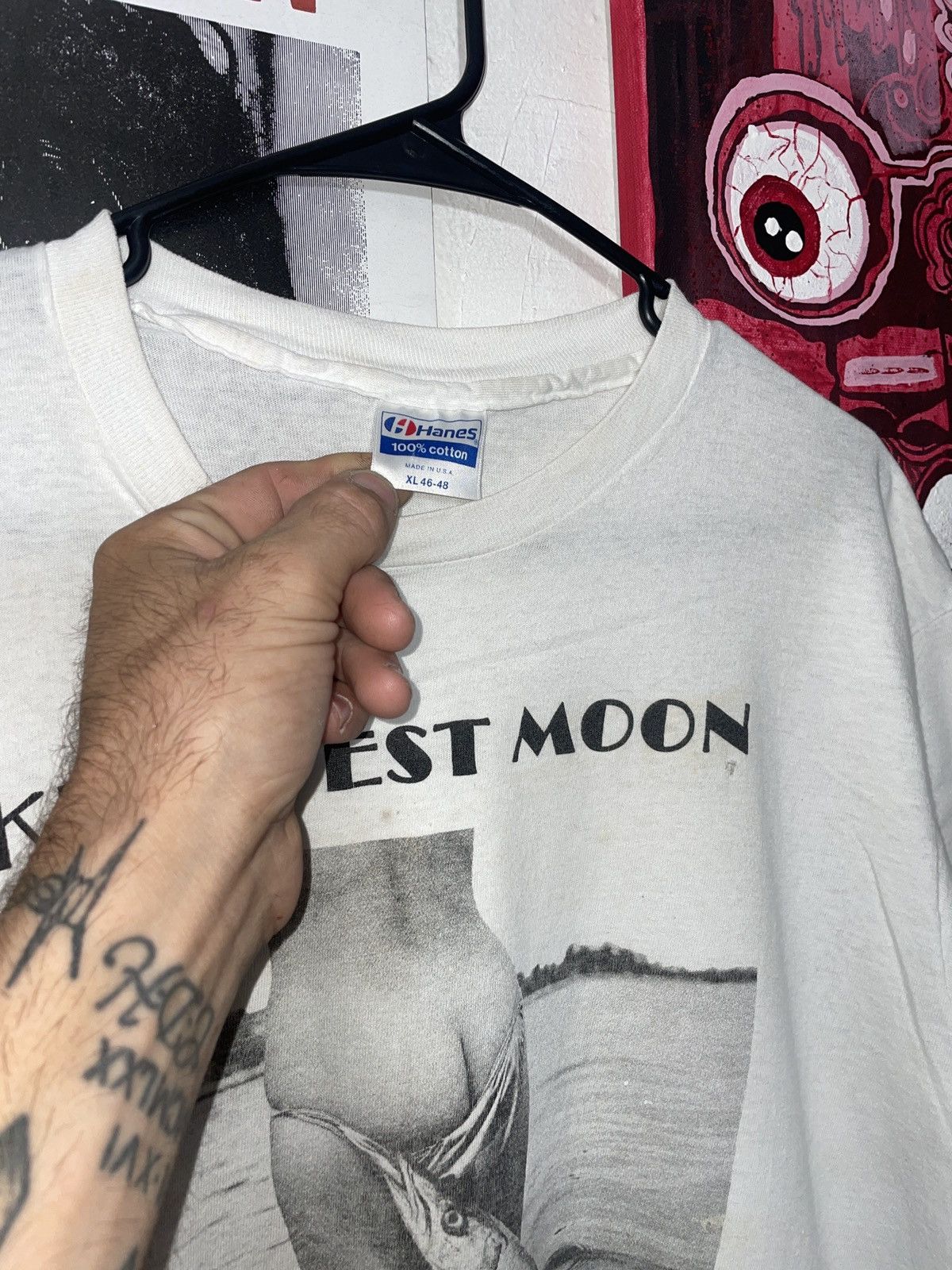 Vintage 1986 KEY WEST MOON GRAPHIC SHIRT Size US XL / EU 56 / 4 - 3 Thumbnail