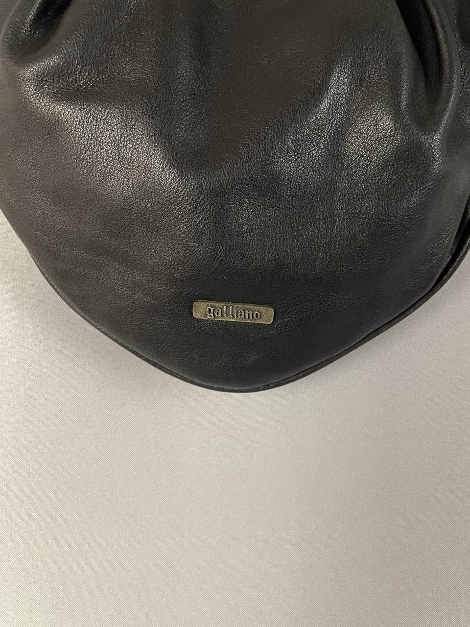John Galliano John Galliano Leather Bag Heart 🖤 Rare Size ONE SIZE - 4 Thumbnail