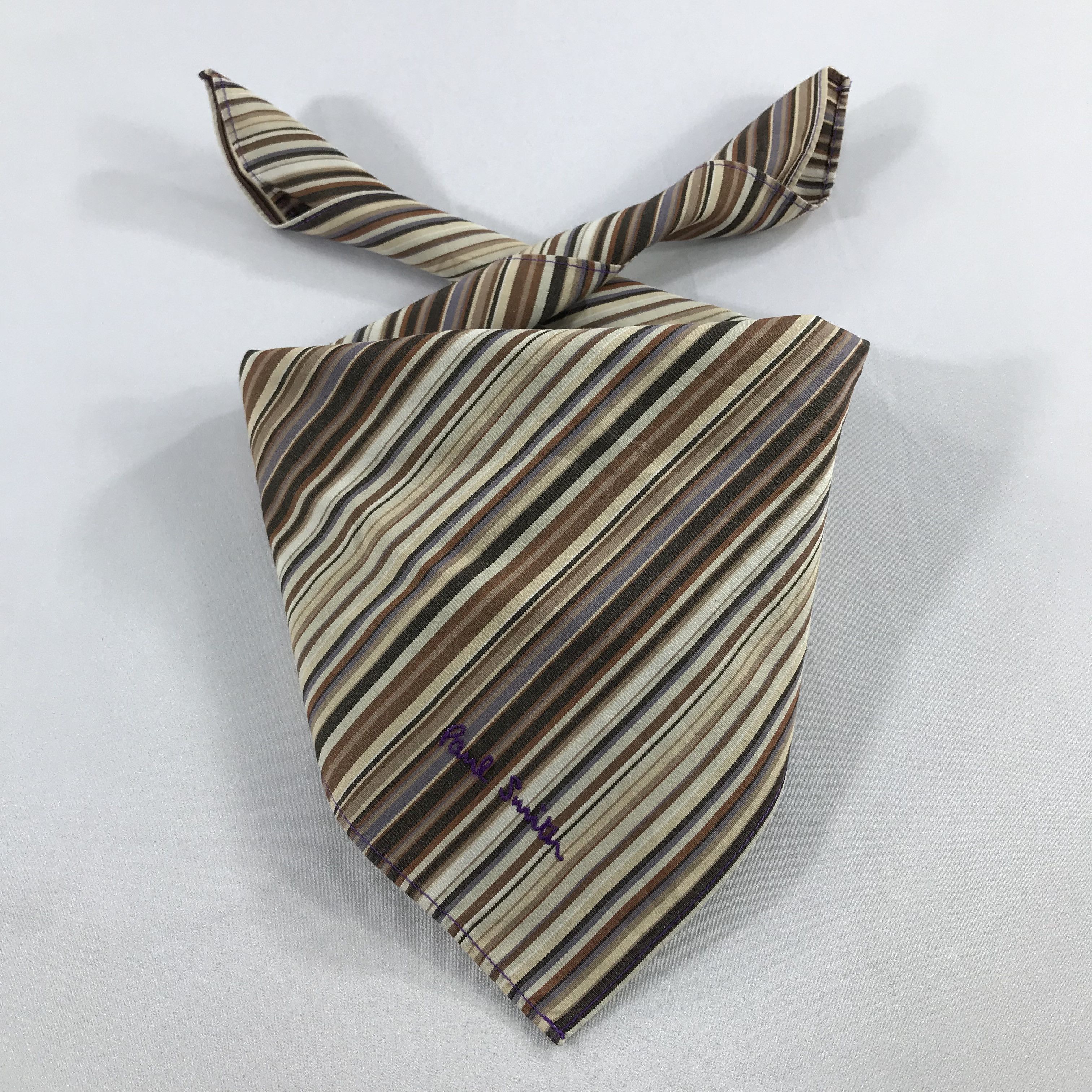 Paul Smith × Vintage Paul Smith Bandana / Handkerchief / Neckerchief - S2442 Size ONE SIZE - 3 Thumbnail
