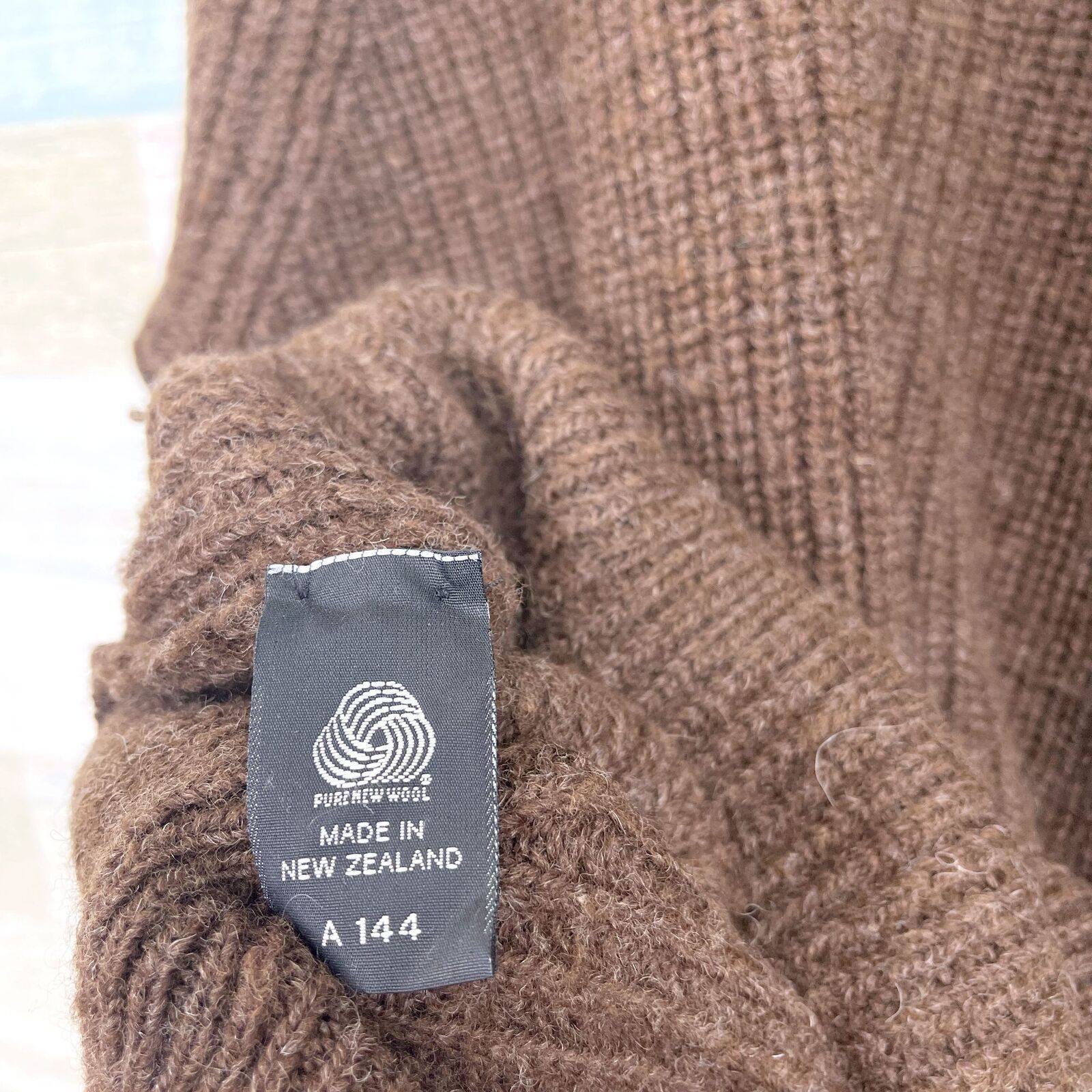 Other × Vintage Mt Cook New Zealand Wool Chunky Knit Sweater Brown Mens XL Size US XL / EU 56 / 4 - 9 Thumbnail