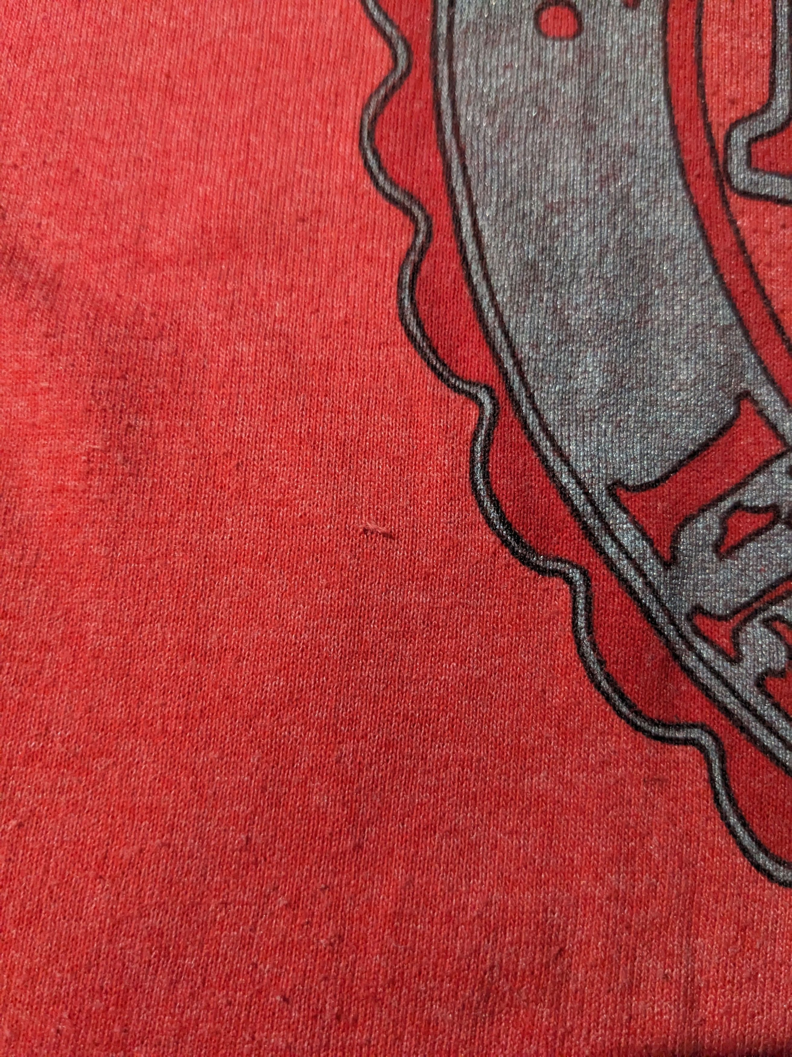 No Fear × Vintage Vintage 90s Never Over Tired Not Long-Sleeve T-Shirt Size US XL / EU 56 / 4 - 3 Thumbnail