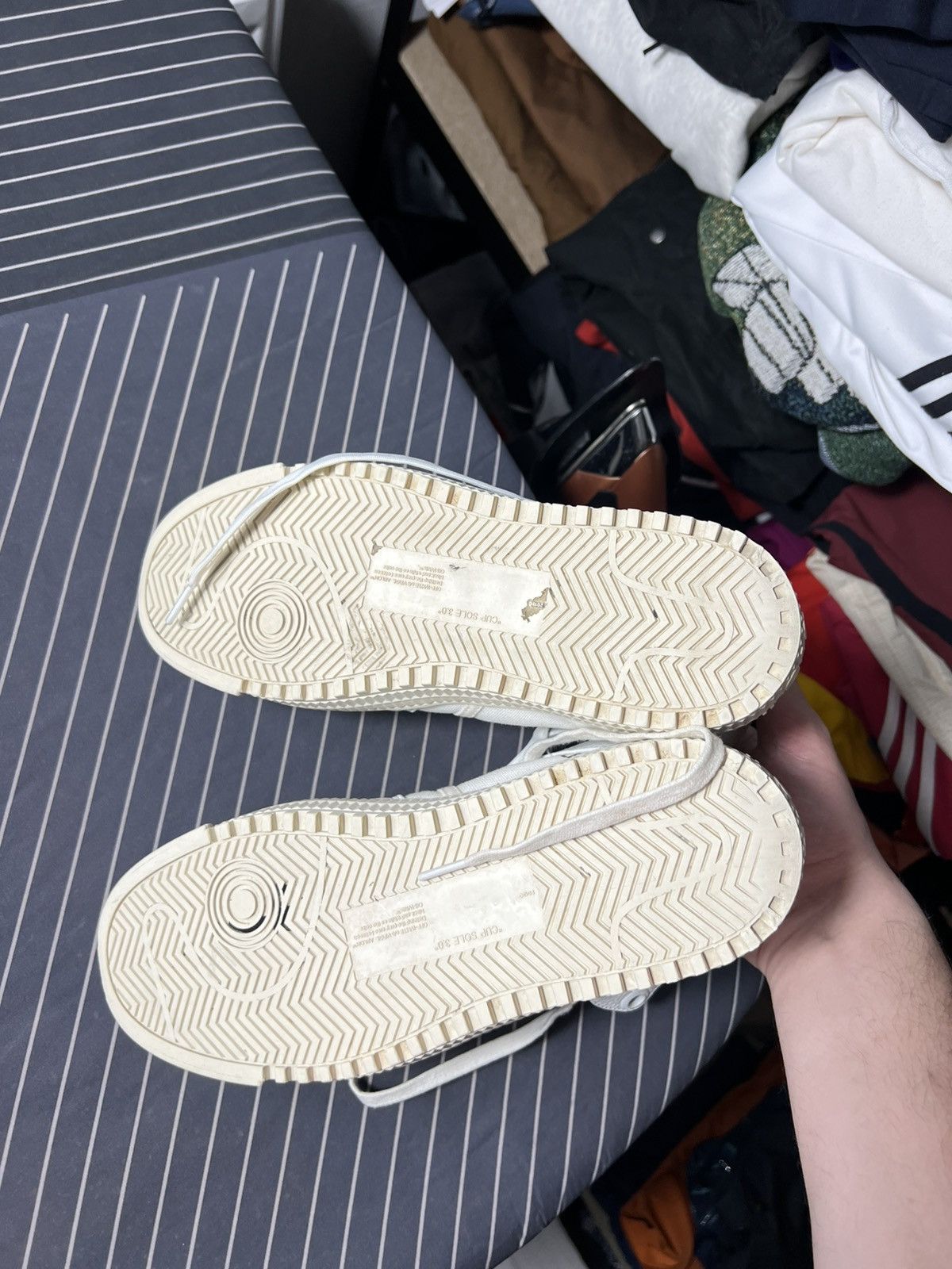 Off-White Off-White High Top Sneakers White “Sample” Industrial 39 Size US 6 / EU 39 - 6 Thumbnail