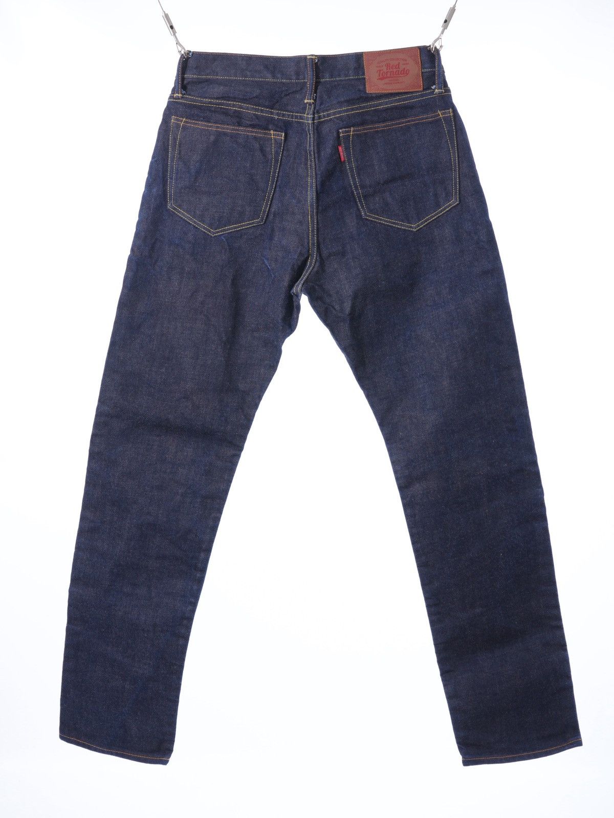 Japanese Brand Red Tornado Bronson Mfg. Blue Selvedge Denim Jeans sz 31 Size US 31 - 4 Thumbnail