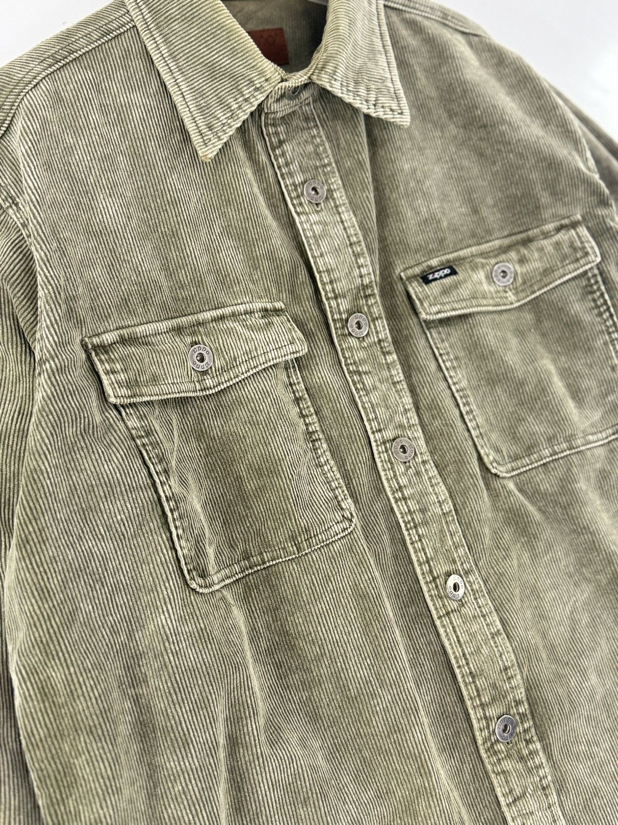 Zippo 🔥 Zippo Denim Corduroy Workshirt - M Size US M / EU 48-50 / 2 - 4 Thumbnail