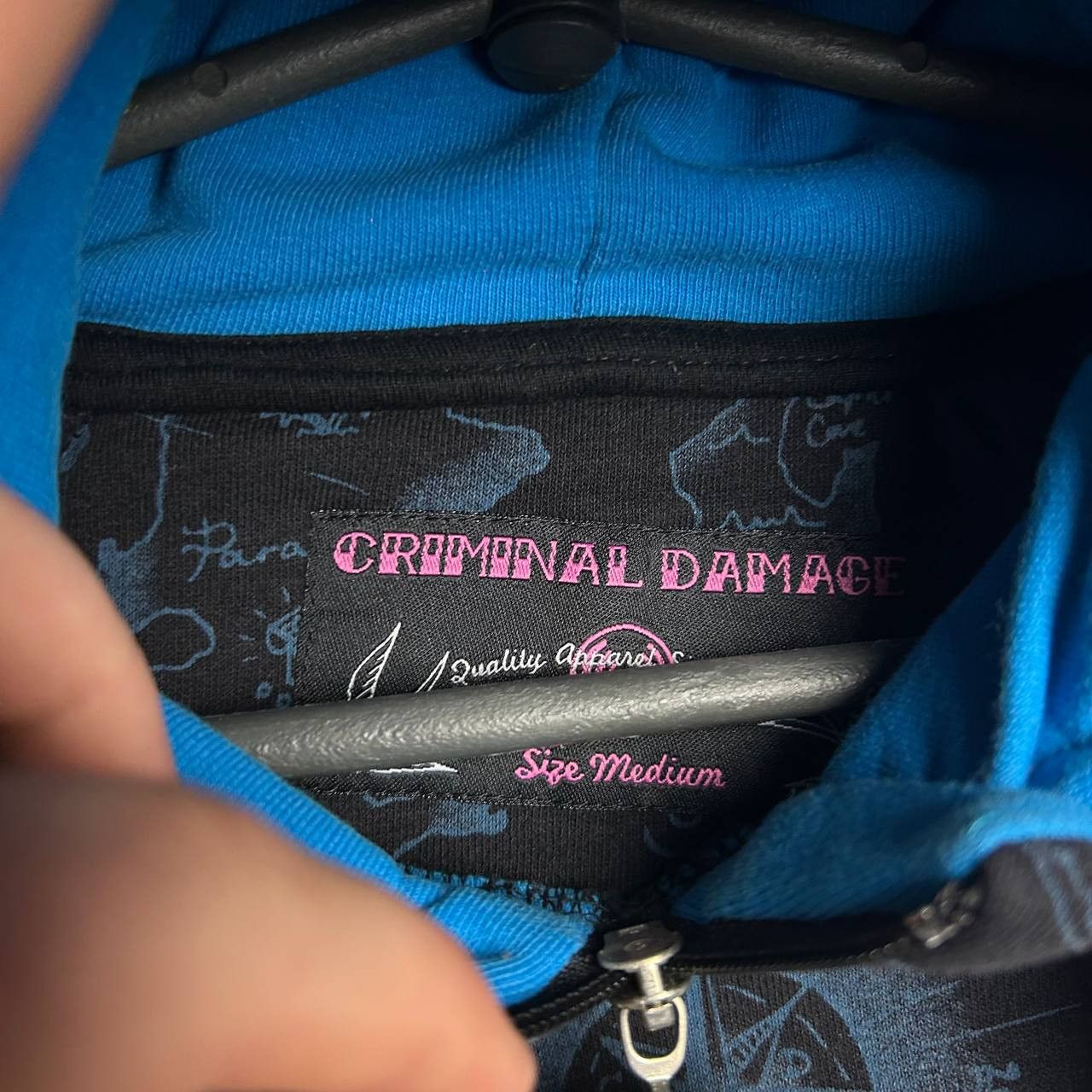 Criminal Damage Designer Criminal Damage Ed Hardy style japan hoodie Size M / US 6-8 / IT 42-44 - 8 Thumbnail