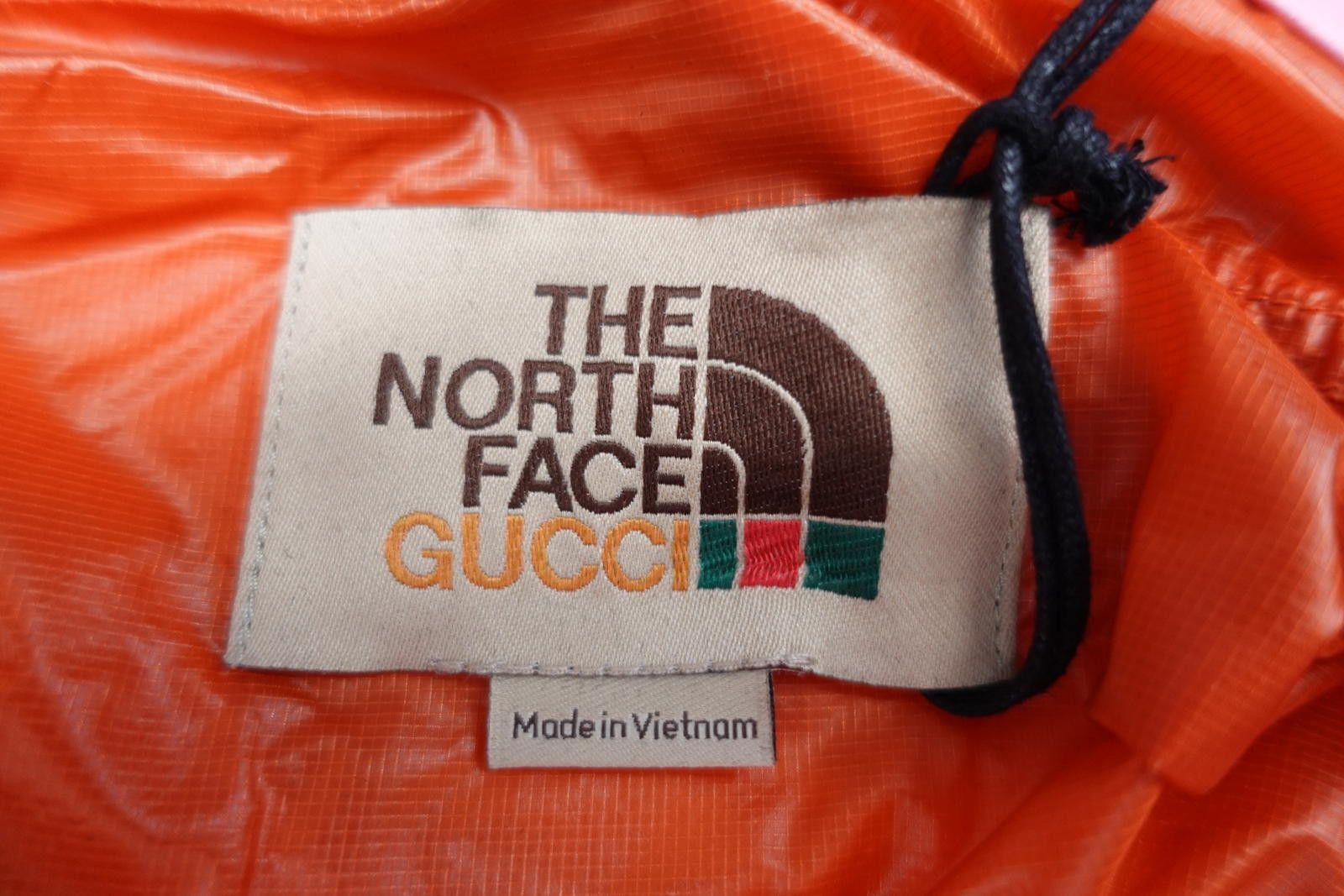 Gucci THE NORTH FACE X GUCCI PADDED RIPSTOP JACKET - ORANGE Size US M / EU 48-50 / 2 - 8 Thumbnail