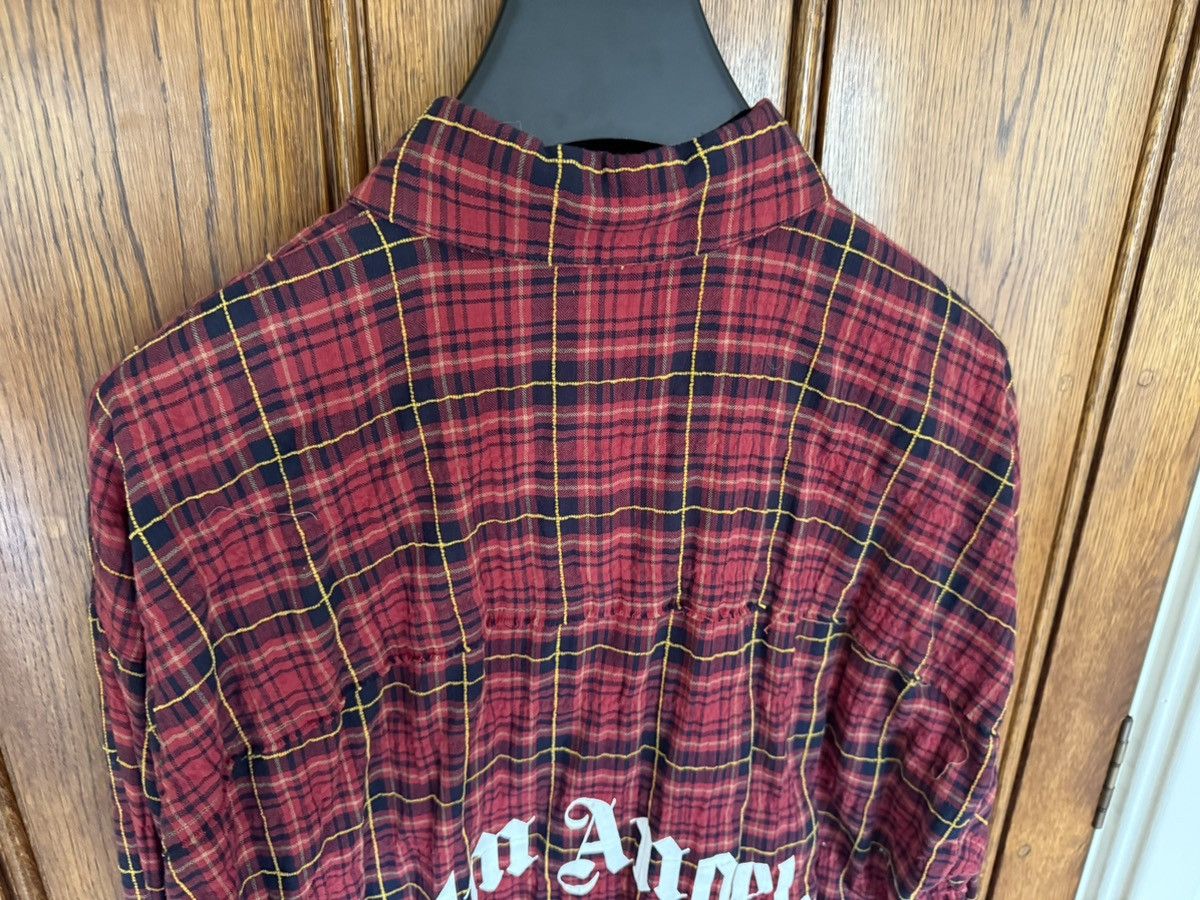 Palm Angels FW21 Palm Angels paint splatter long flannel bleached Grail Size US M / EU 48-50 / 2 - 19 Thumbnail