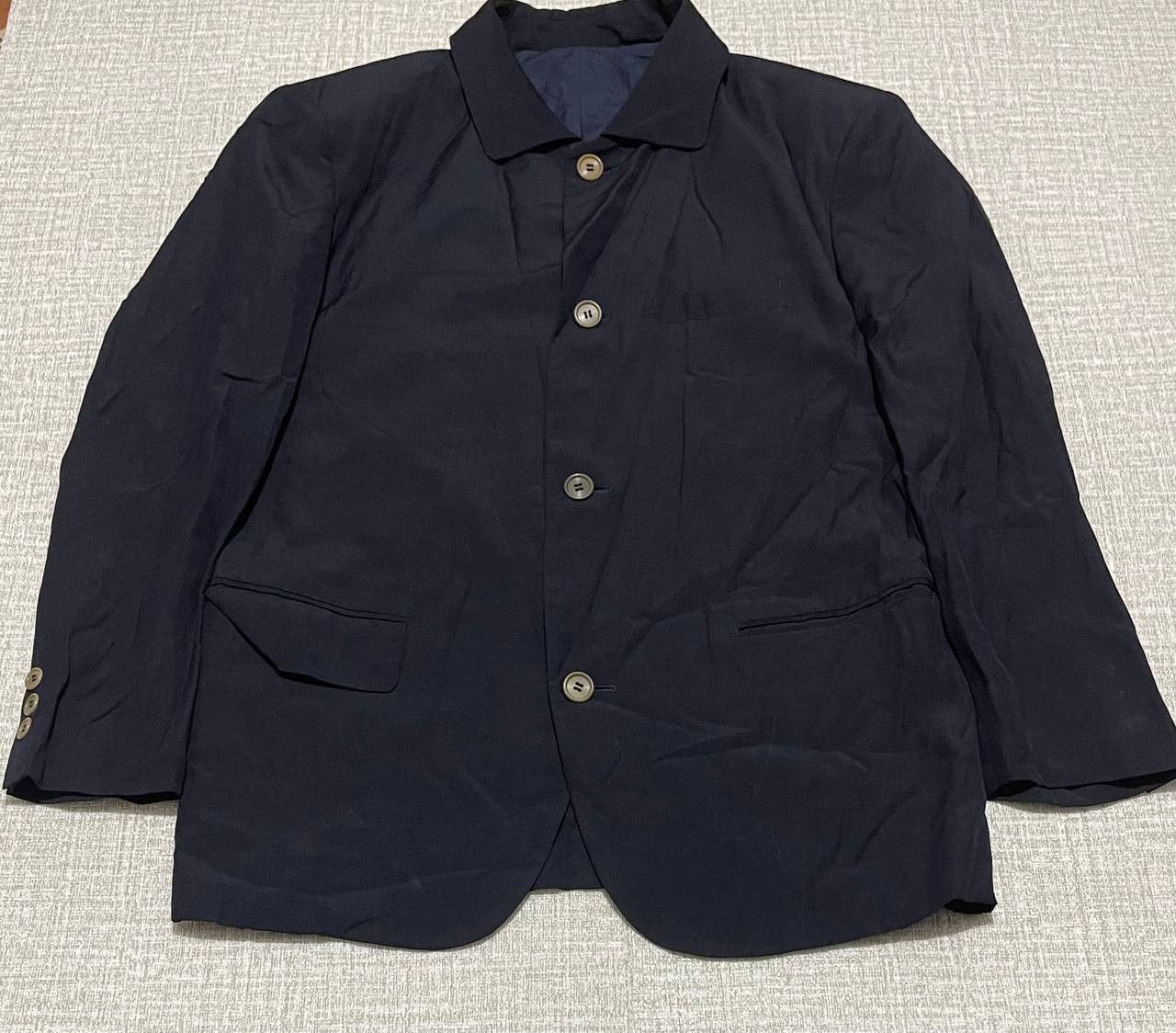 Issey Miyake × Japanese Brand Vintage Issey Miyake Men suit / Jacket Size 40S - 2 Thumbnail