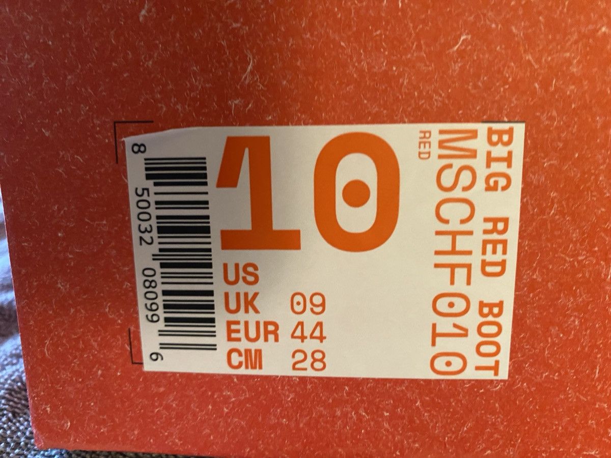 MSCHF Big Red Boots Size US 10 / EU 43 - 10 Thumbnail
