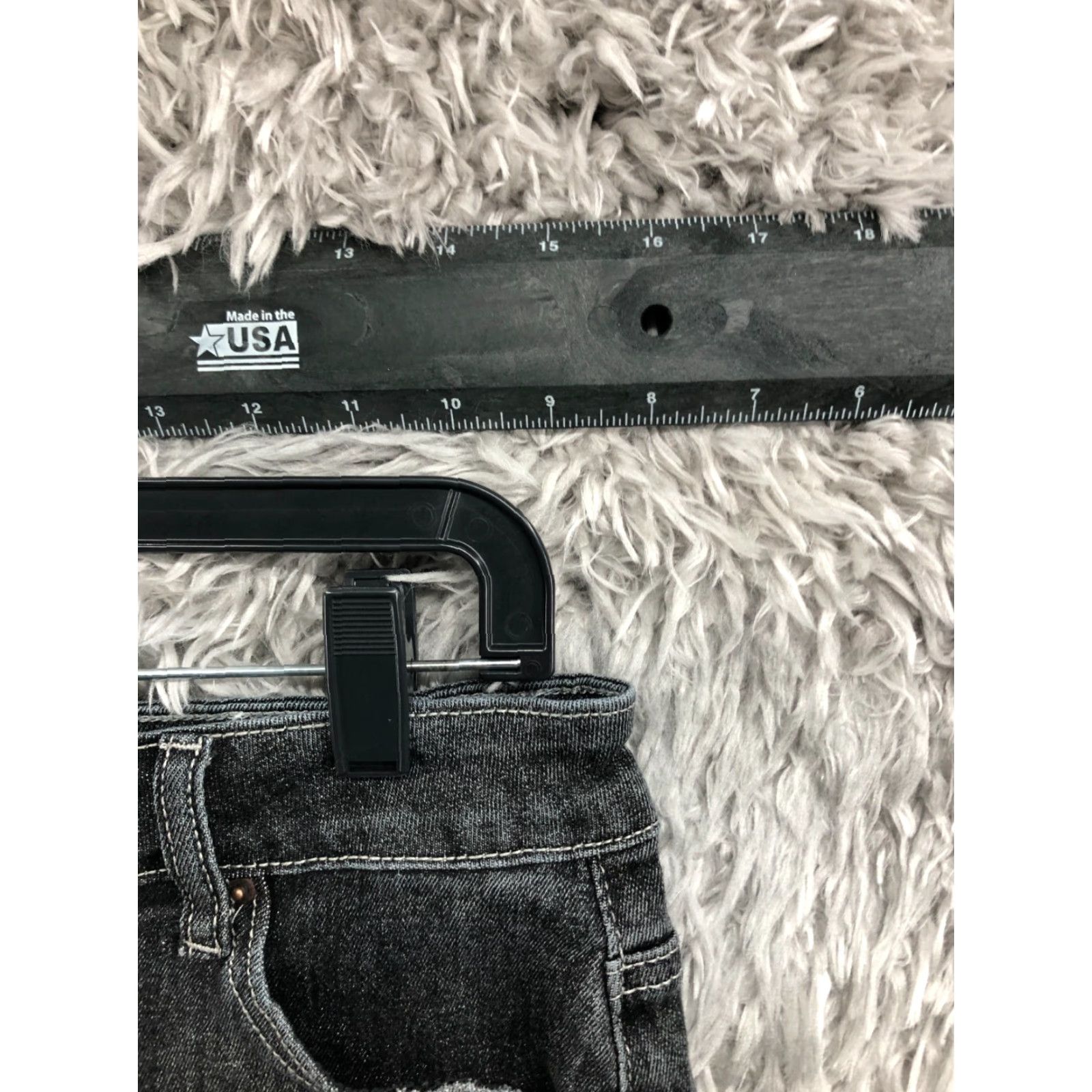 Vintage VINTAGE Jeans High Rise Mom Shorts Womens Size L Dark Wash Black Denim Jean Size 36" / US 14 / IT 50 - 2 Thumbnail