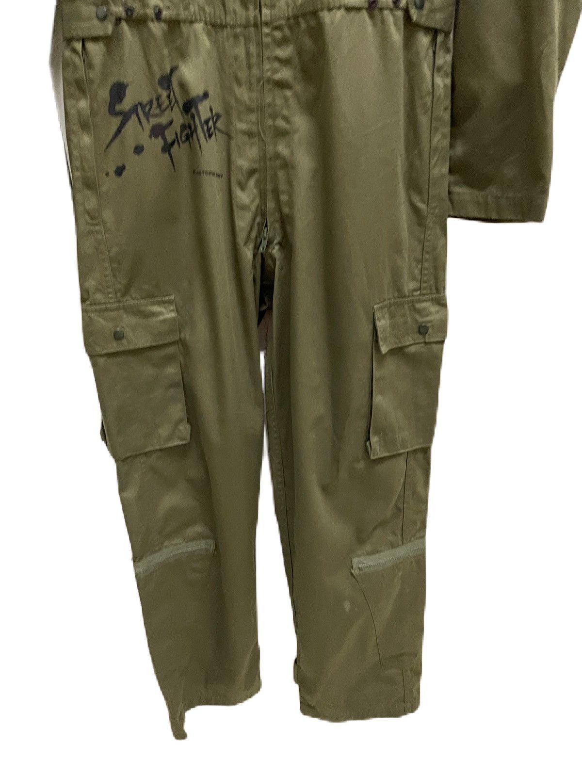 Japanese Brand Street Fighter Octopus Army Jumpsuit Coverall Size US 34 / EU 50 - 6 Thumbnail