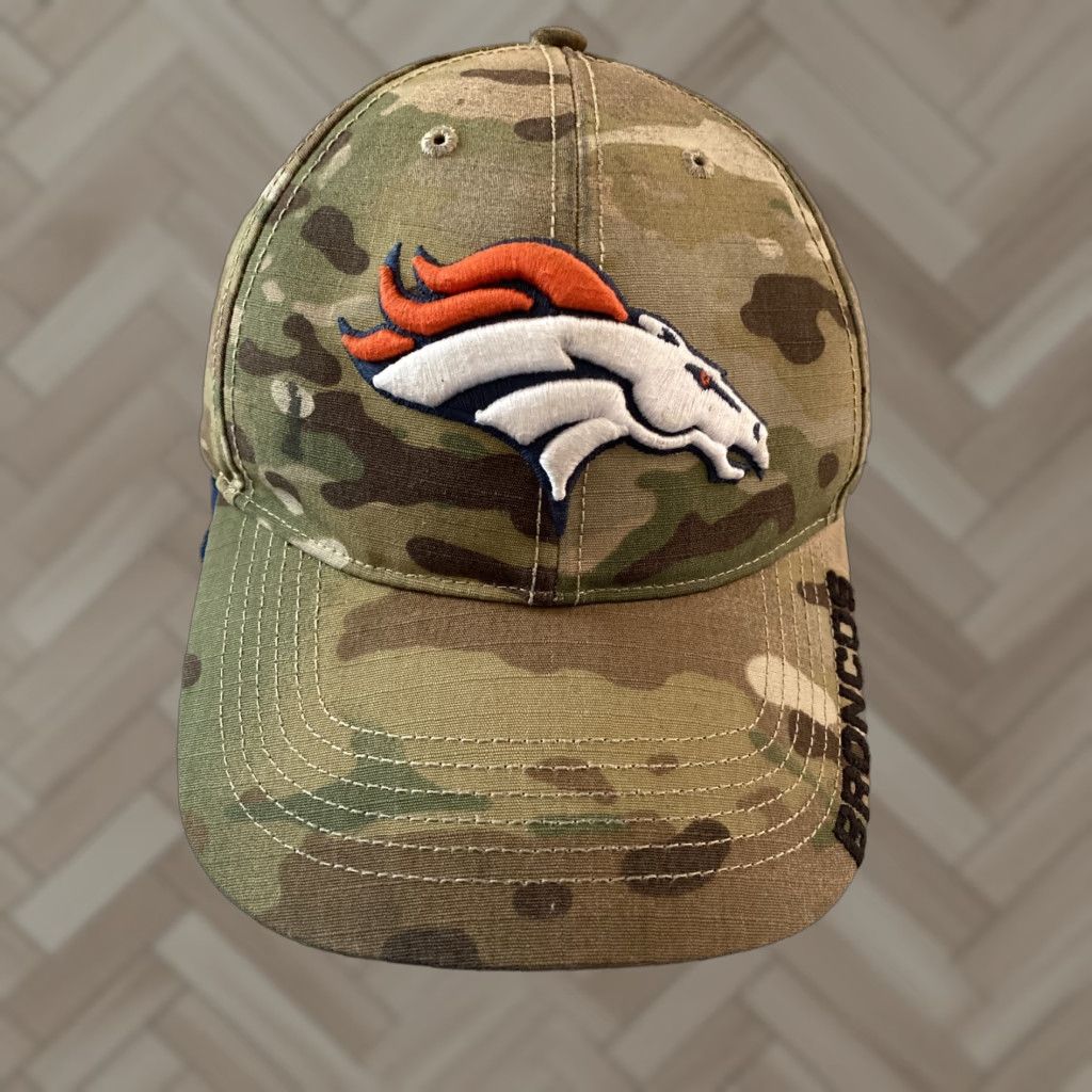 Bally 47’ Broncos Baseball Cap Ball Hat Camo Washed Men H148 Adjustable Solid Canvas One Size Men Women Casual Baseball Cap Size ONE SIZE - 1 Thumbnail