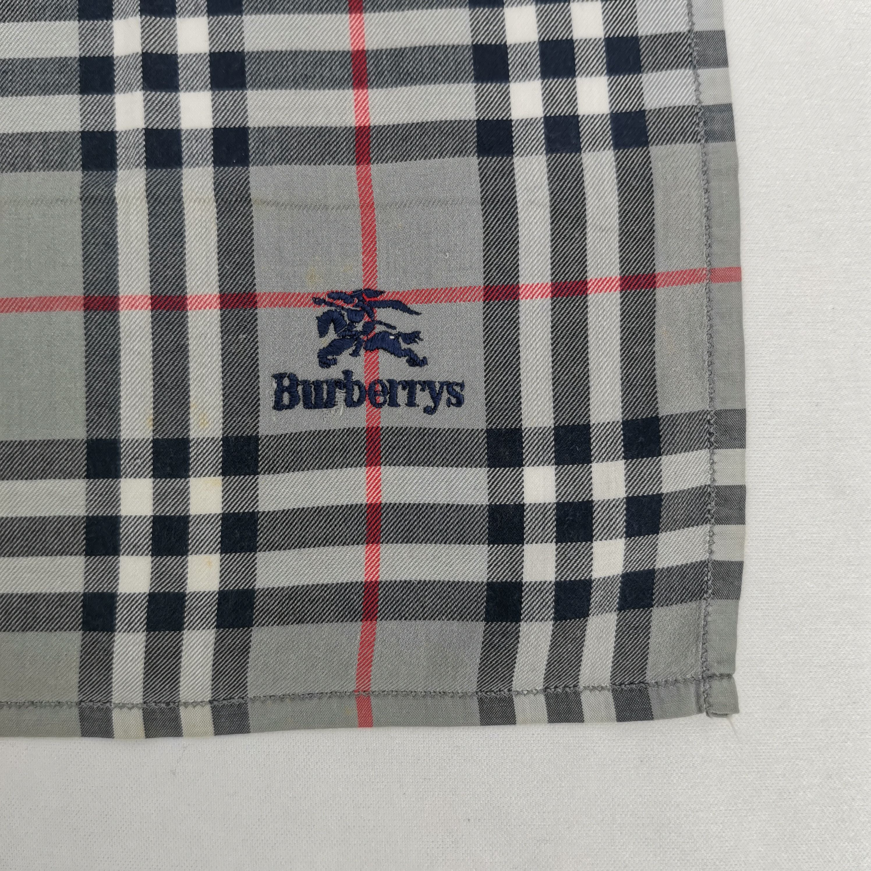 Burberry Vintage Burberry Handkerchief Bandana Pocket Square Size ONE SIZE - 3 Thumbnail