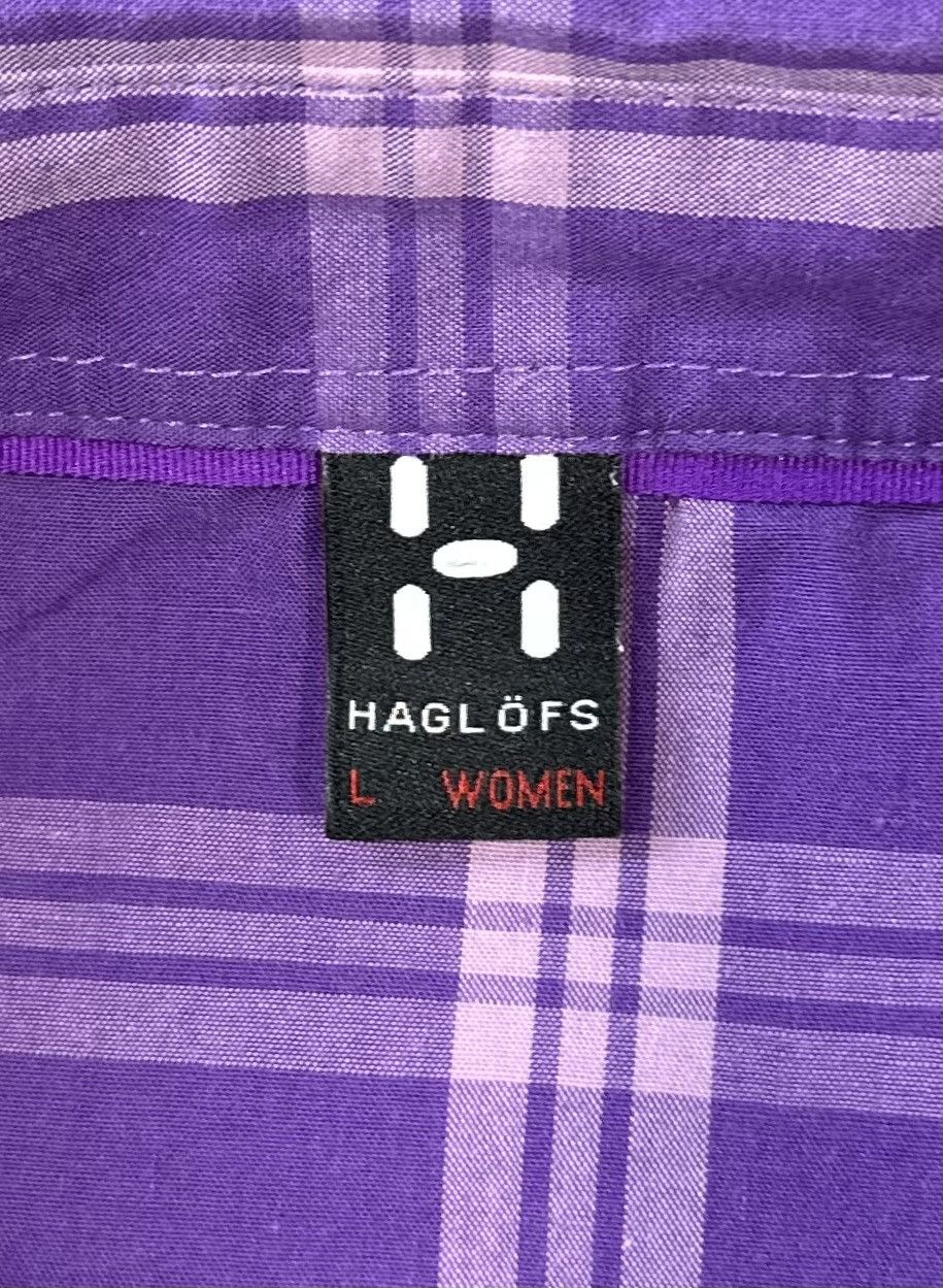 Haglofs Haglofs Purple Logo Shirt Blouse Women's Size L Size L / US 10 / IT 46 - 5 Thumbnail