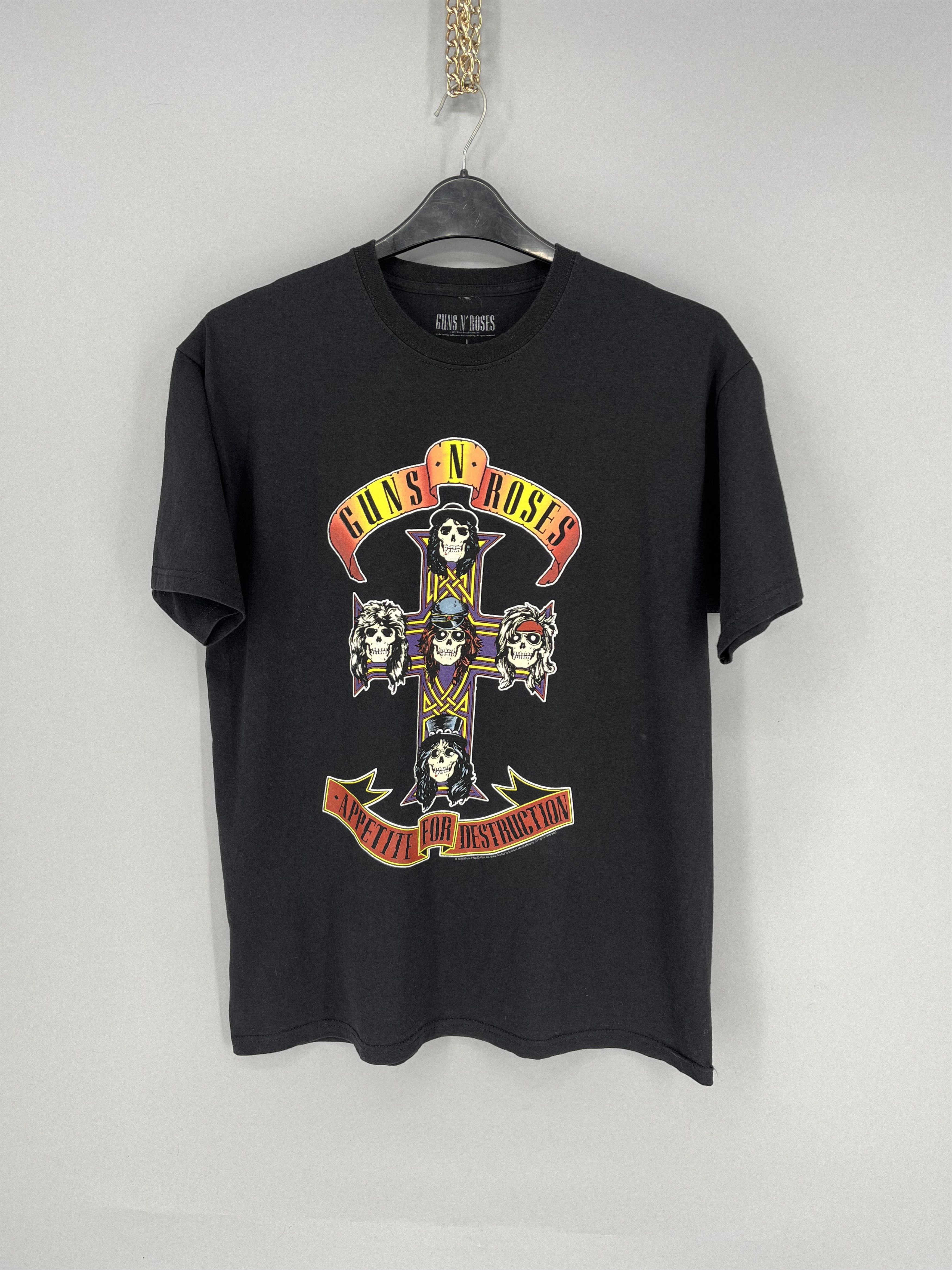 Band Tees Vintage Y2K Guns And Roses World Tour Band Rock Metal Size US L / EU 52-54 / 3 - 1 Thumbnail