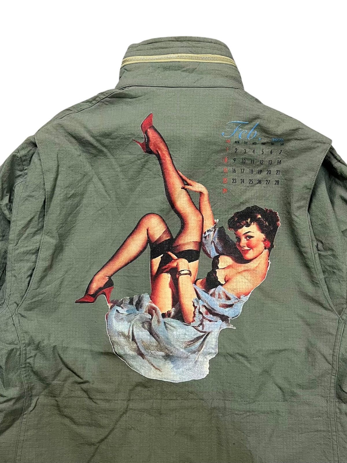 20471120 AW20 New Hollywood - Pin Up Girl Dairiku M-51 Jacket Size US M / EU 48-50 / 2 - 7 Thumbnail