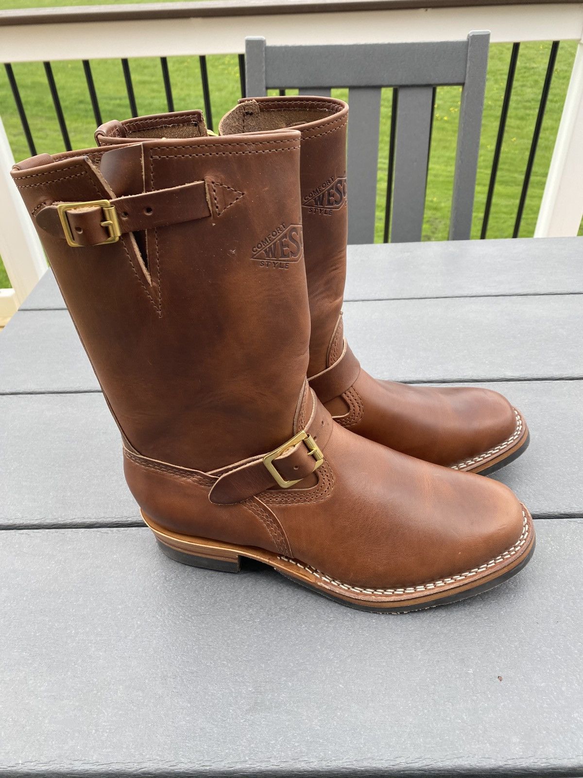 WESCO Wesco Boots Mr. Lou 9.5E tobacco brown Size US 9.5 / EU 42-43 - 5 Thumbnail