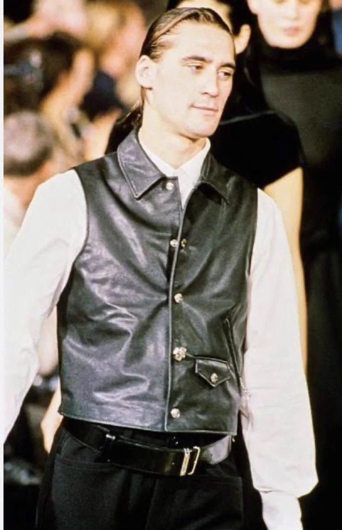 Helmut Lang HELMUT LANG Leather vest Size US M / EU 48-50 / 2 - 4 Thumbnail