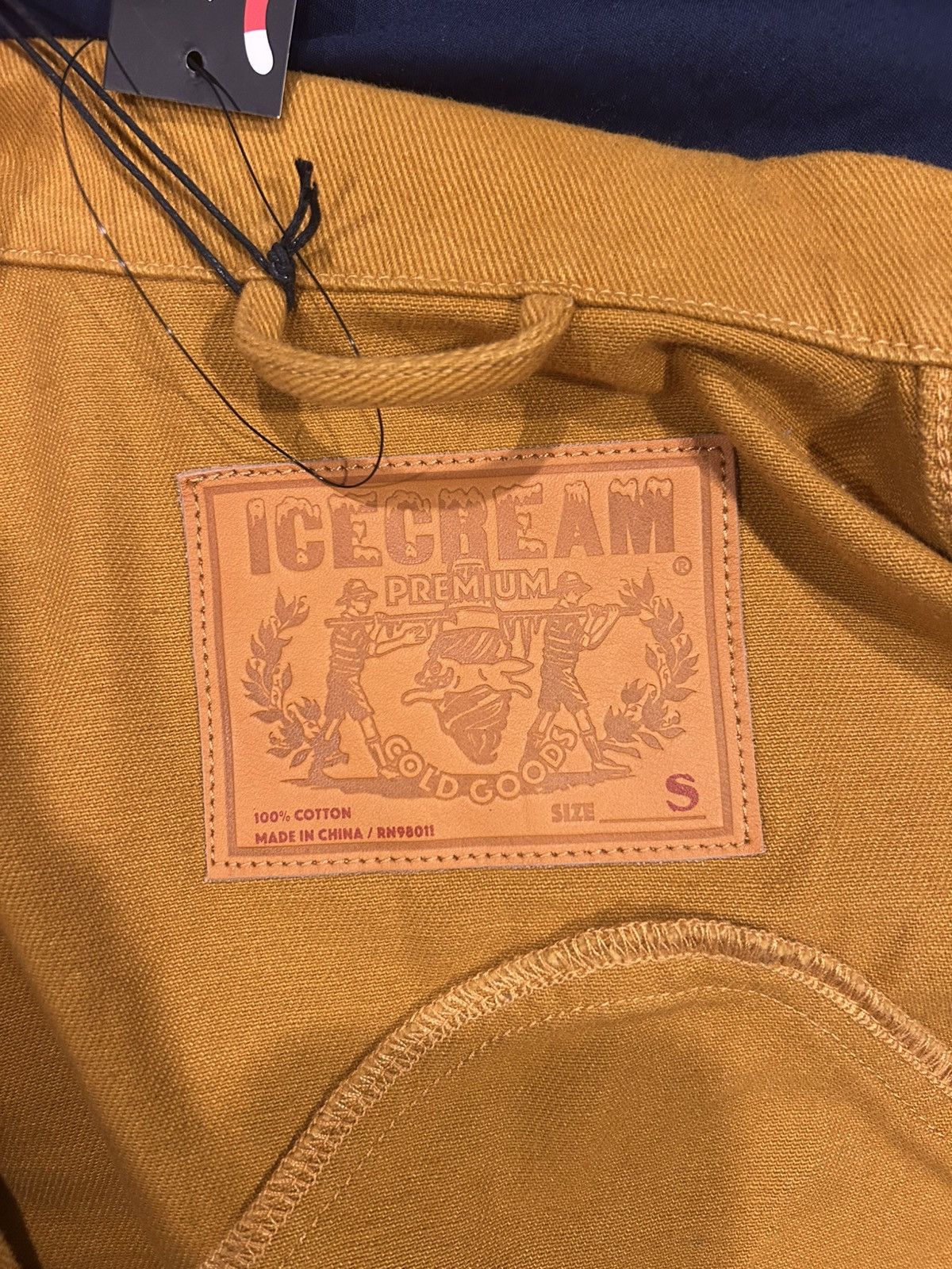 Billionaire Boys Club Mustard BBC Denim Jacket Size US S / EU 44-46 / 1 - 6 Thumbnail