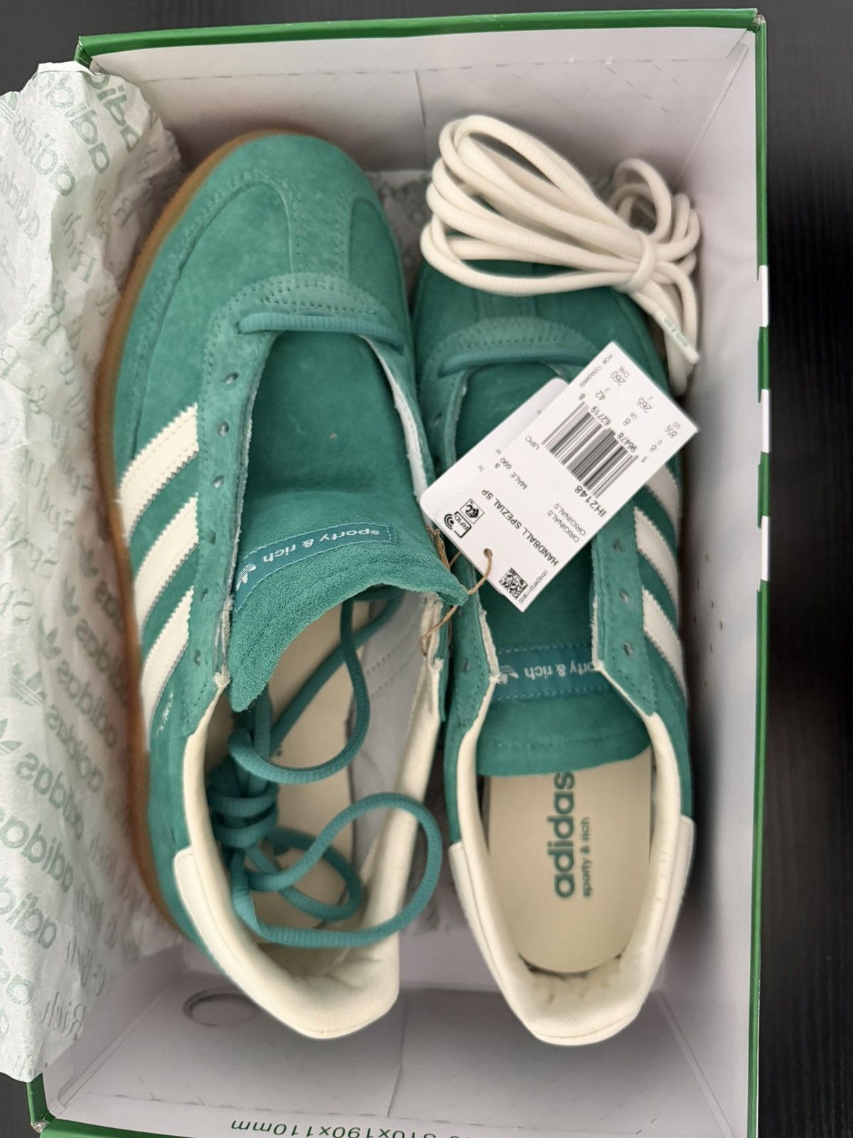 Adidas × Sporty & Rich Adidas Handball Spezial Sporty and Rich Size US 8.5 / EU 41-42 - 10 Thumbnail