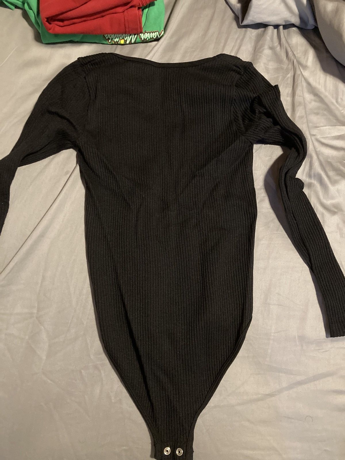 Other Womens black bodysuit long sleeve Size S / US 4 / IT 40 - 3 Thumbnail