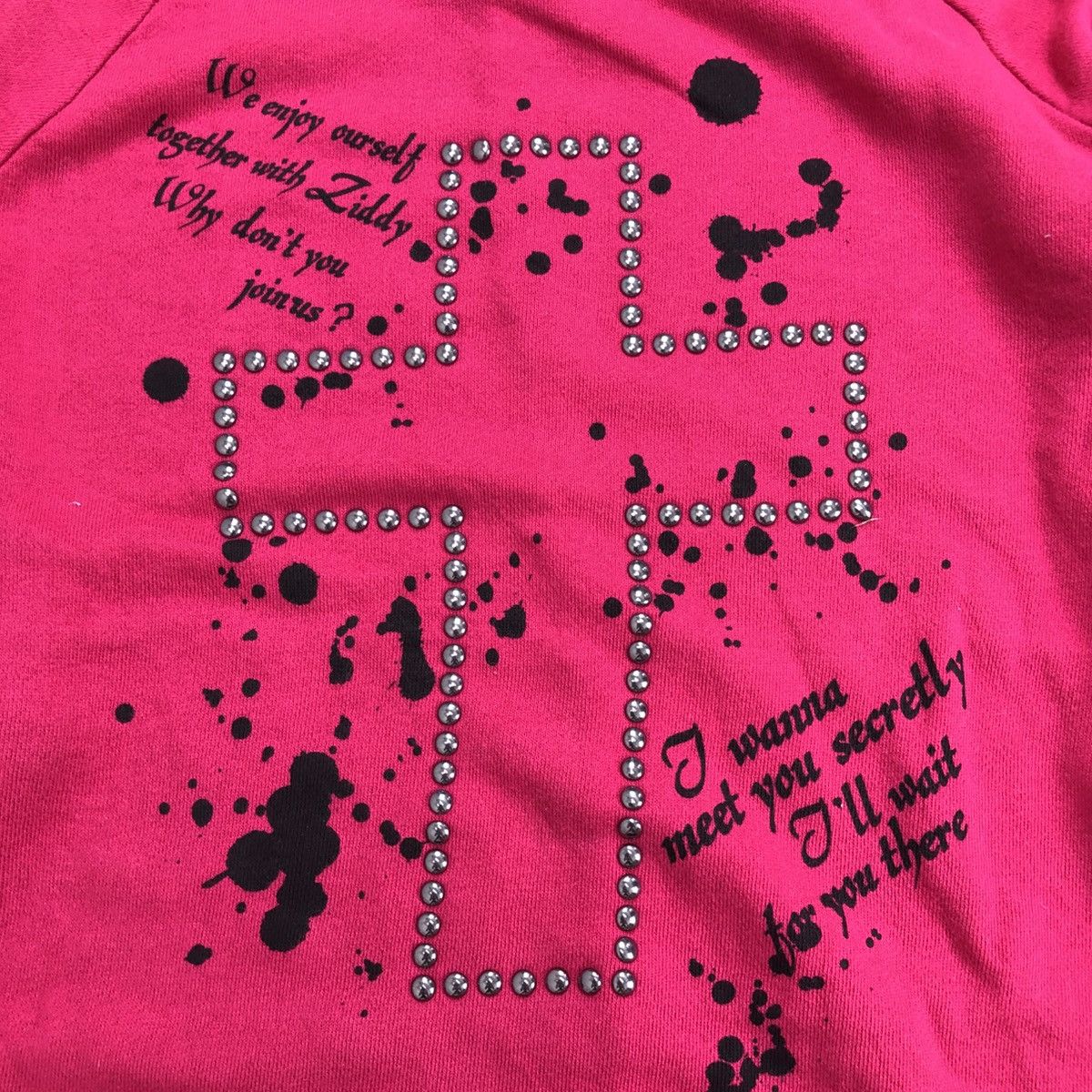 If Six Was Nine × Japanese Brand × Seditionaries 2000s Ziddy Poem Cross Goa Lgb Longline Sweatshirt Size US M / EU 48-50 / 2 - 4 Thumbnail