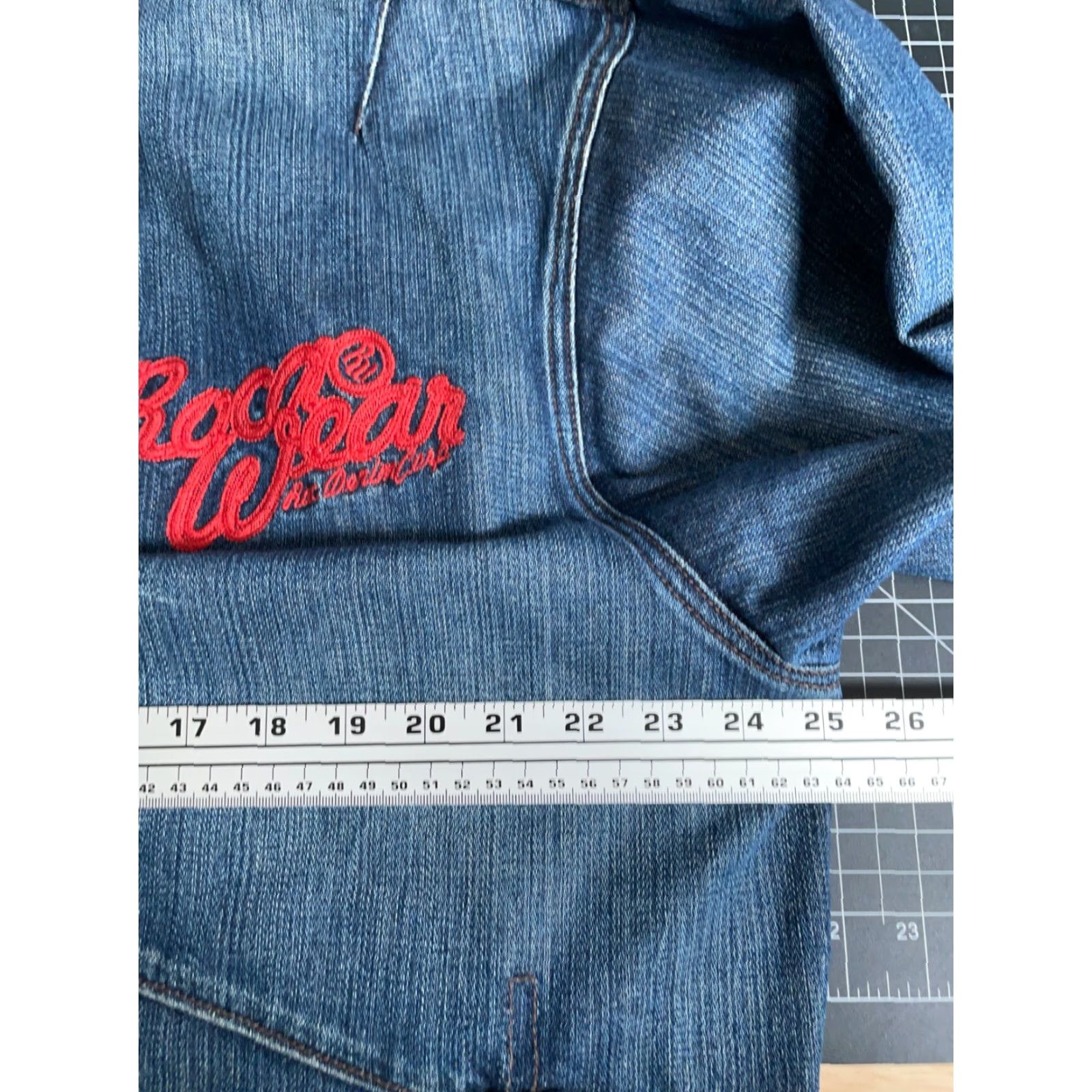 Rocawear Rocawear Denim Jacket & Jeans Set Mens XL / 43 x 28 Baggy Fit Y2K Streetwear Denim Coat & Jeans 2 Piece Size US 36 / EU 52 - 7 Thumbnail