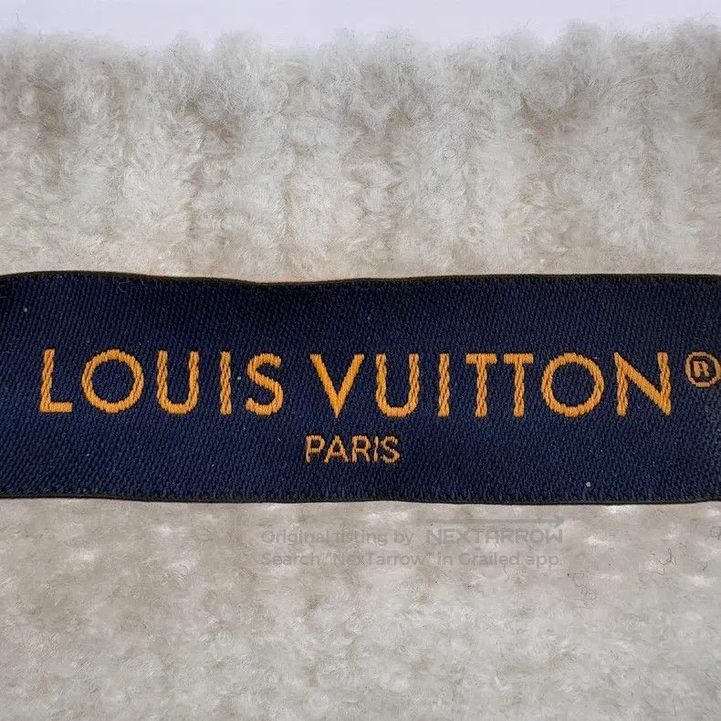 Louis Vuitton Louis Vuitton Intarsia logo teddy sweater Size US XXL / EU 58 / 5 - 7 Thumbnail